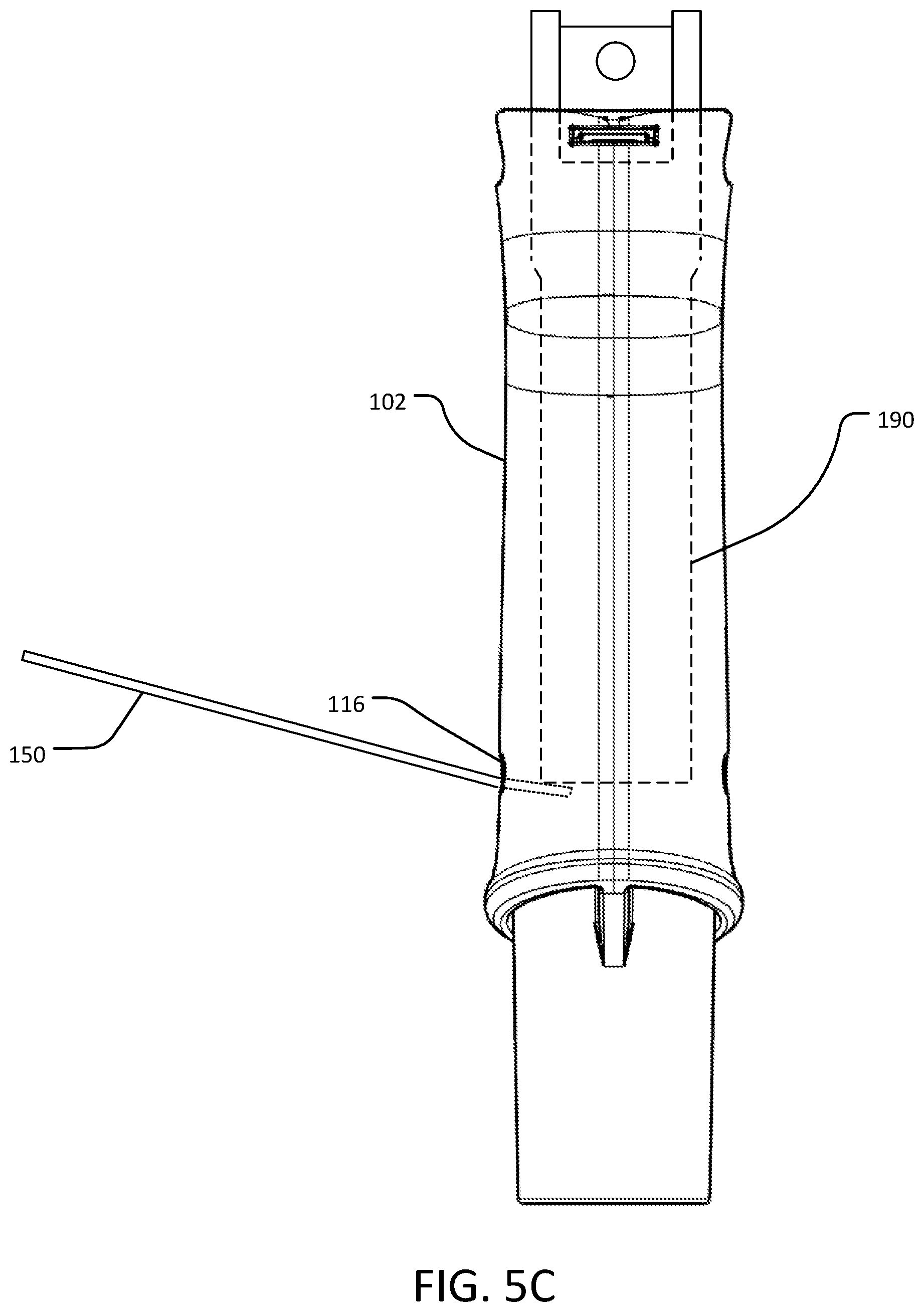 Patent US12590784 Figure 10 – Handle assembly