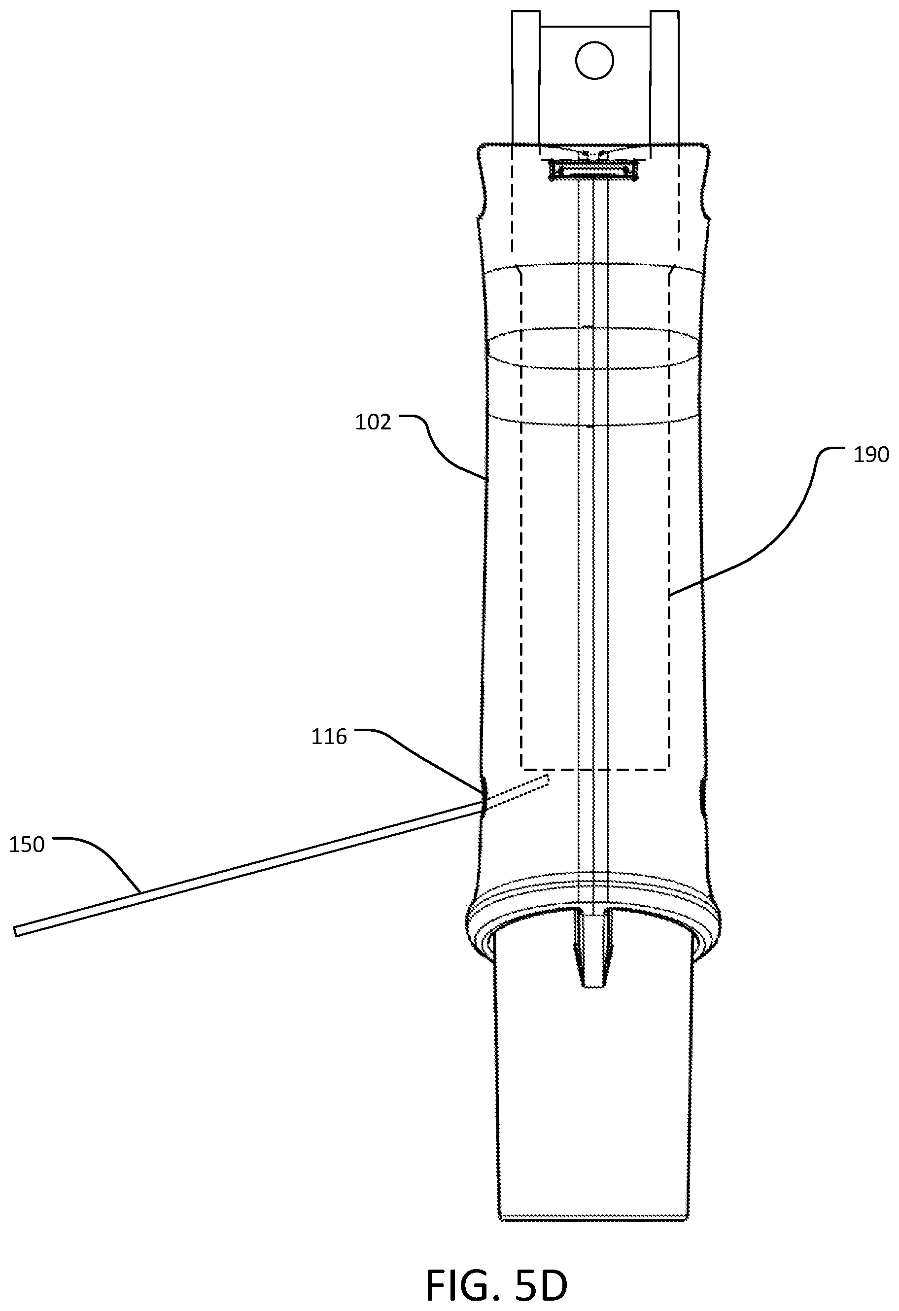 Patent US12590784 Figure 11 – Handle assembly