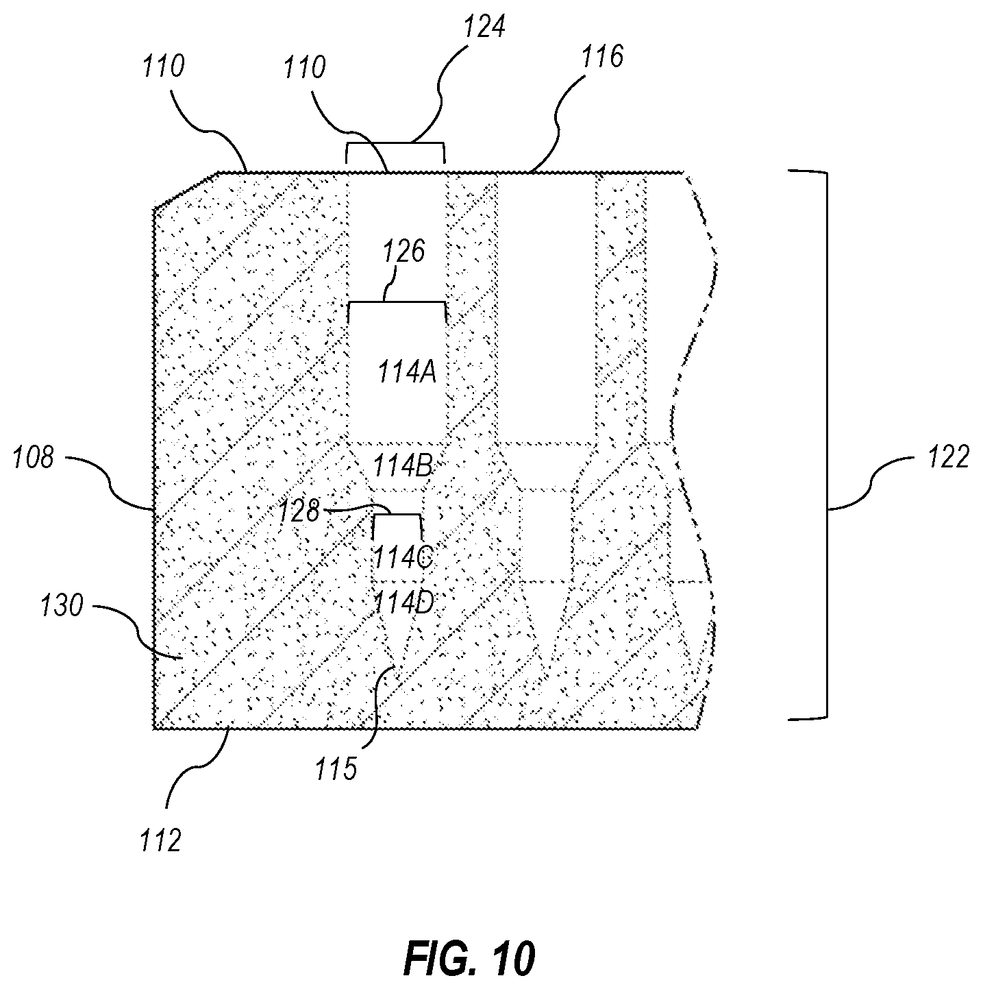 Patent US12590787 Figure 10 – Modular system for ammunition processing, storage, and transportation