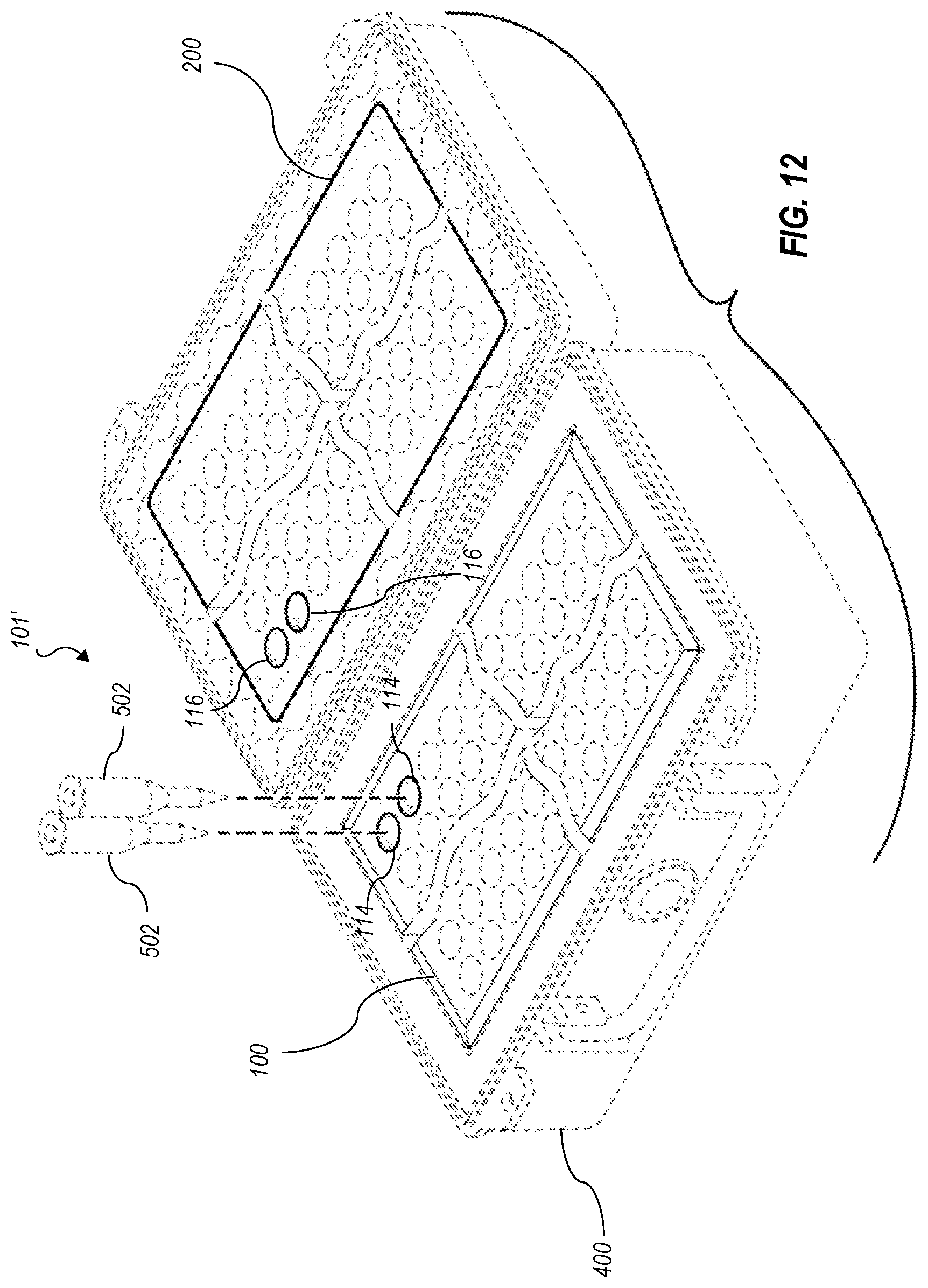 Patent US12590787 Figure 13 – Modular system for ammunition processing, storage, and transportation