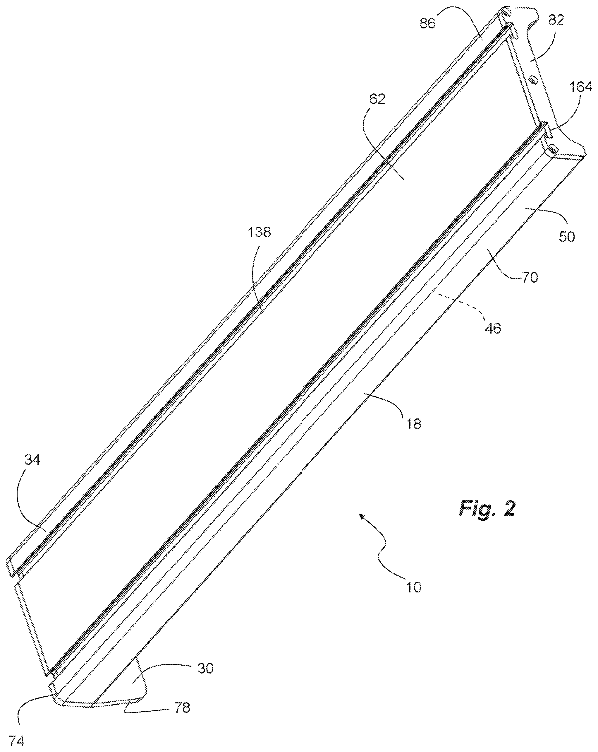 Patent US12590789 Figure 2 – Fish measuring board