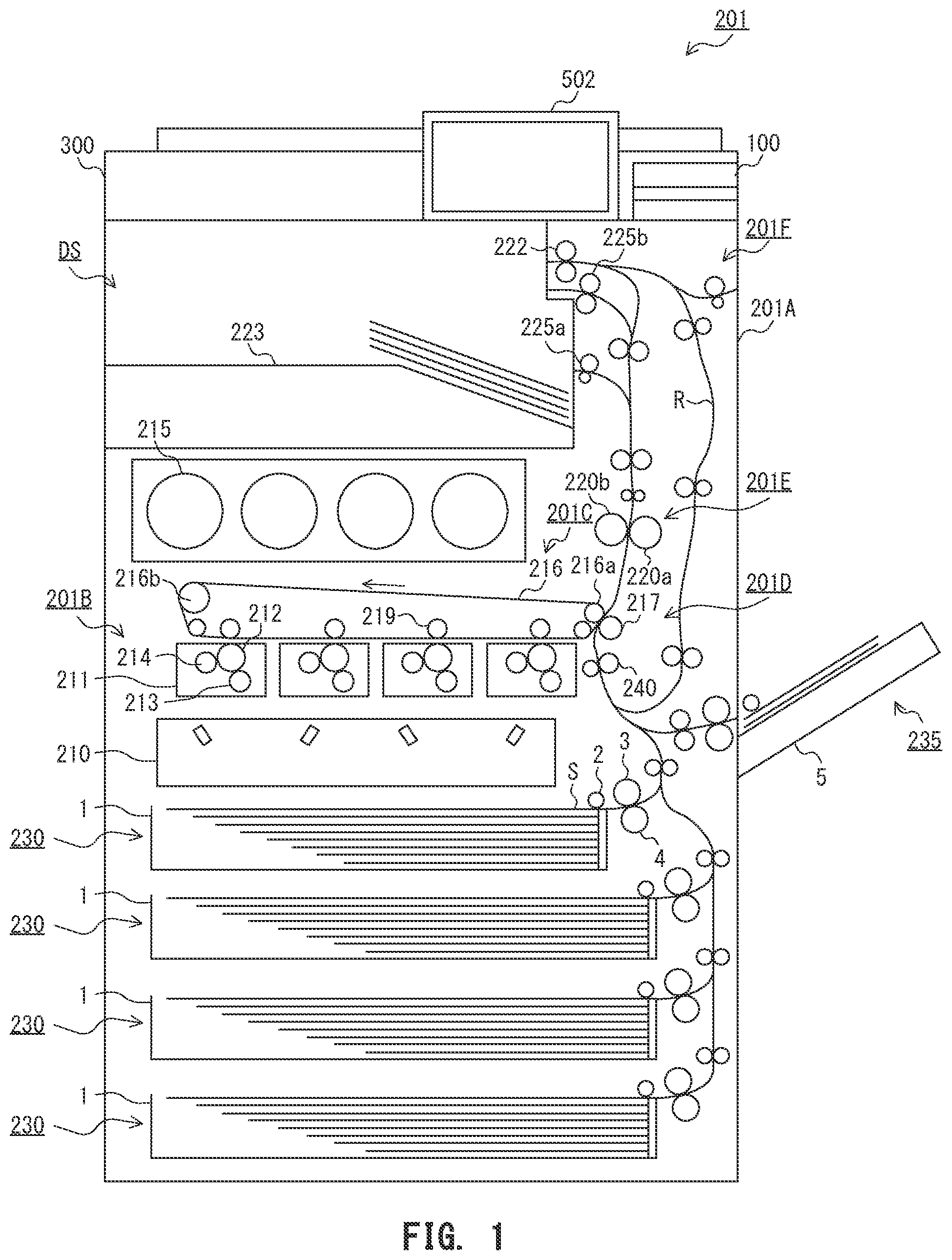 Patent US12590792 Figure 1 – Sheet property measurement device and image forming apparatus