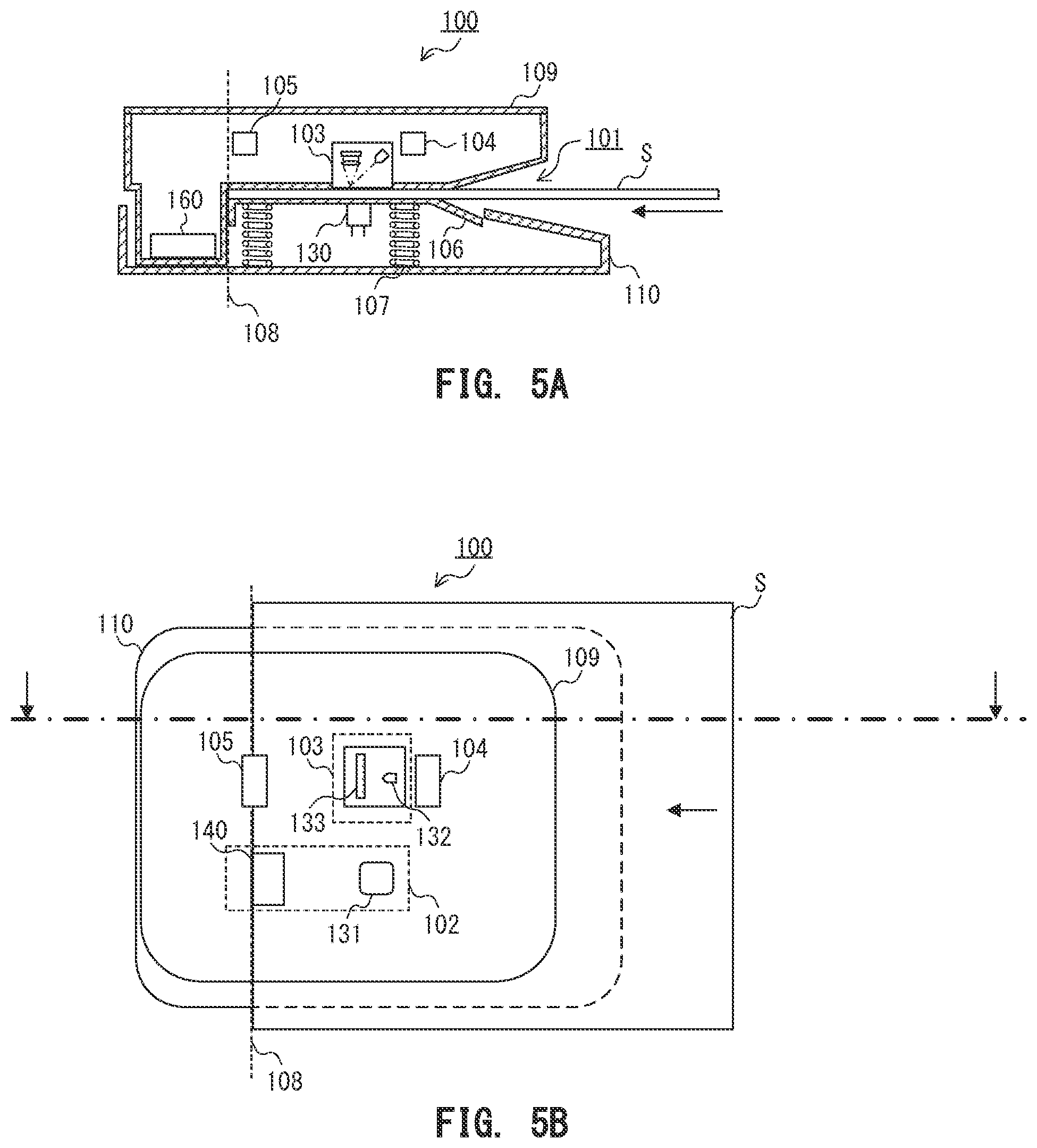 Patent US12590792 Figure 5 – Sheet property measurement device and image forming apparatus