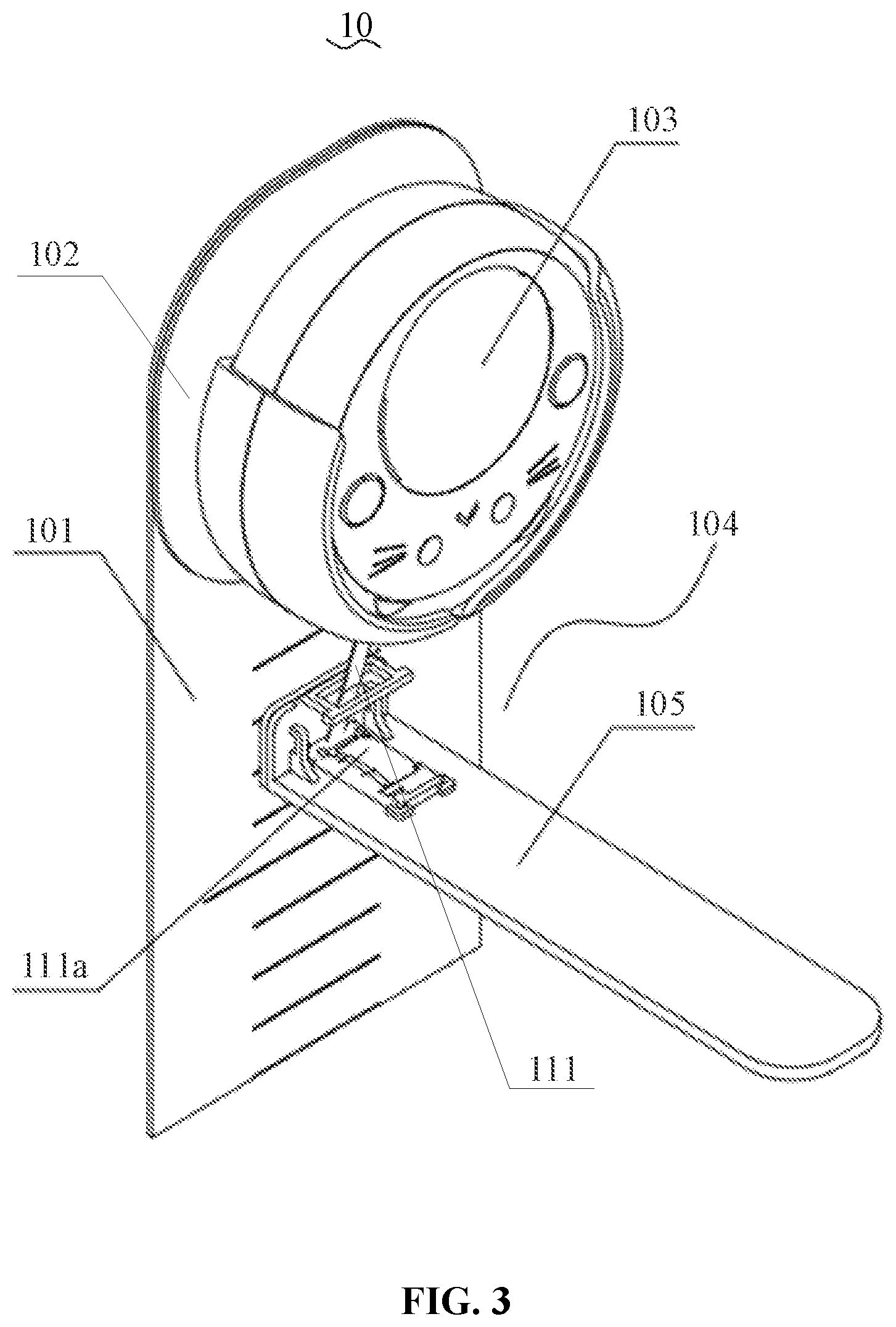 Patent US12590793 Figure 3 – Height measurement system