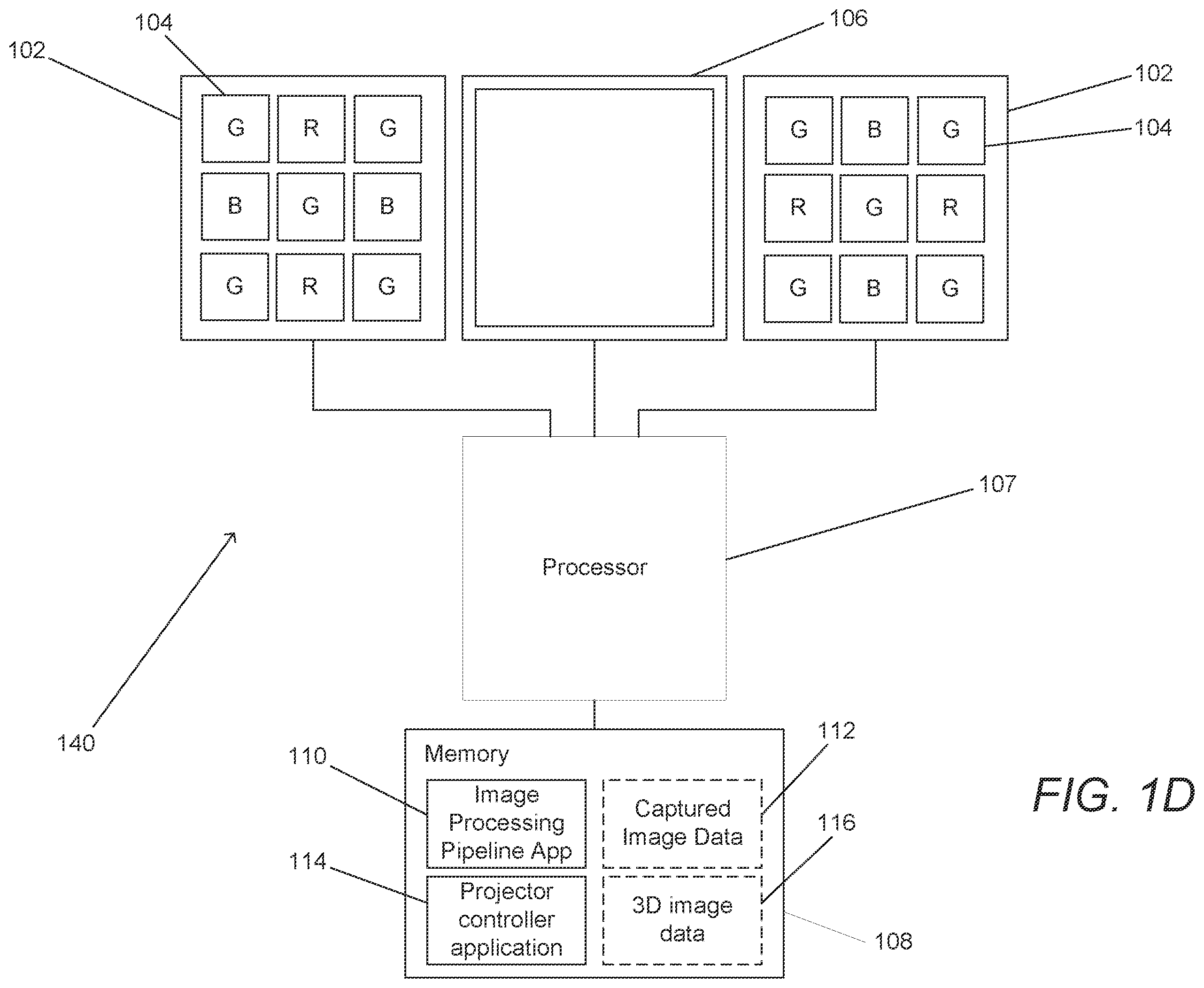 Patent US12590799 Figure 4 – Systems and methods for estimating depth from projected texture using camera arrays
