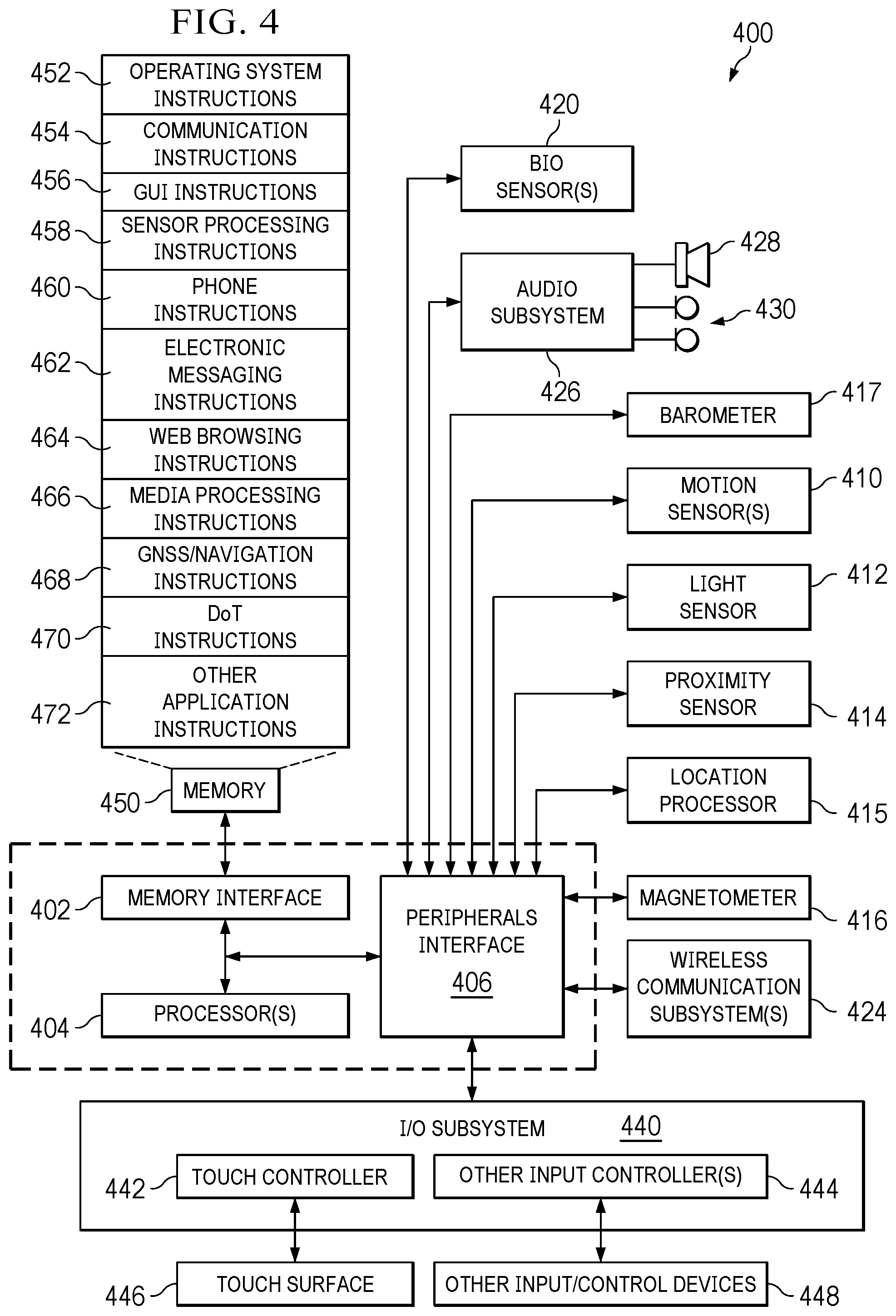 Patent US12590801 Figure 8 – Real time determination of pedestrian direction of travel