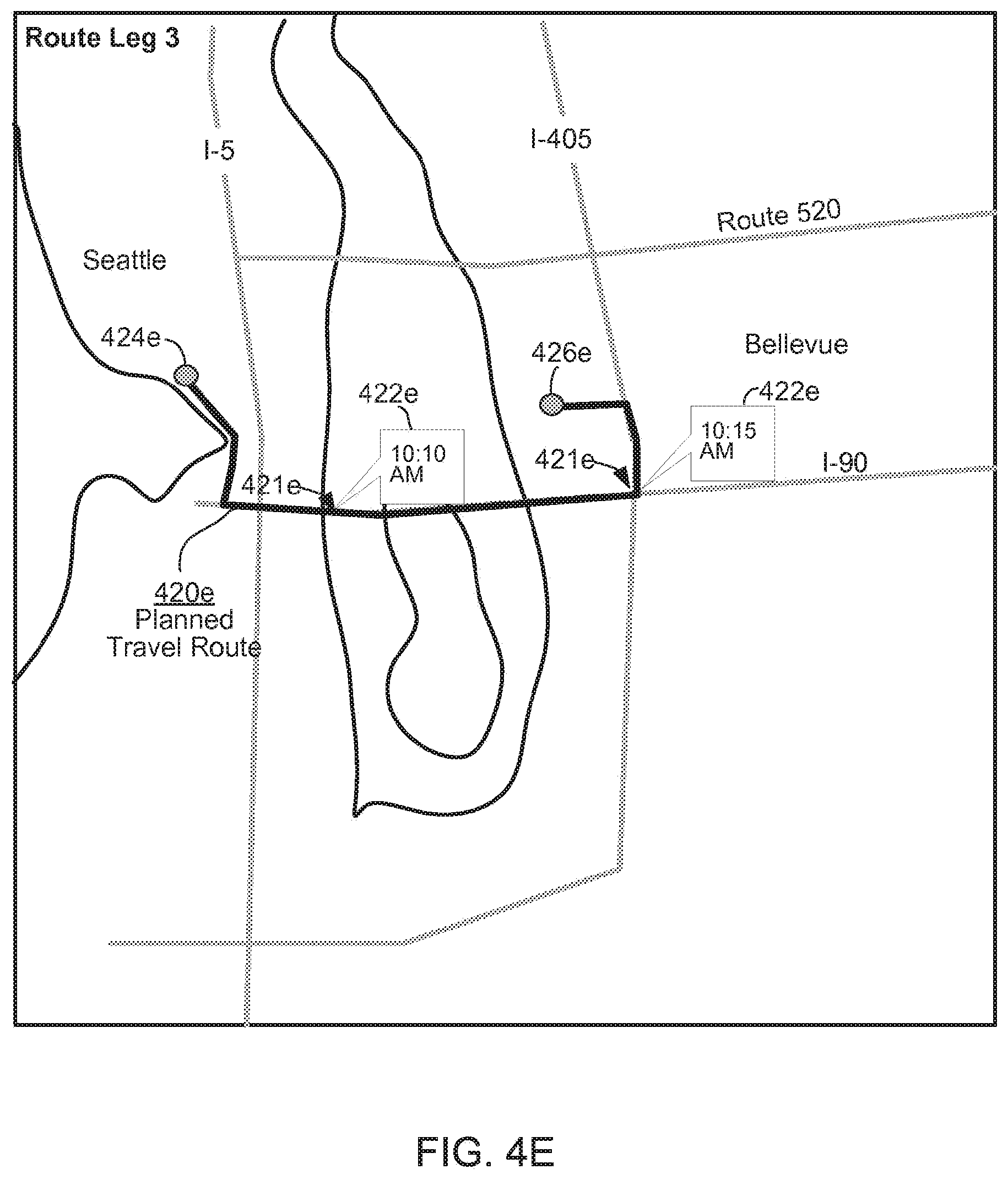 Patent US12590805 Figure 10 – Systems and methods for travel planning that calls for at least one transportation vehicle unit
