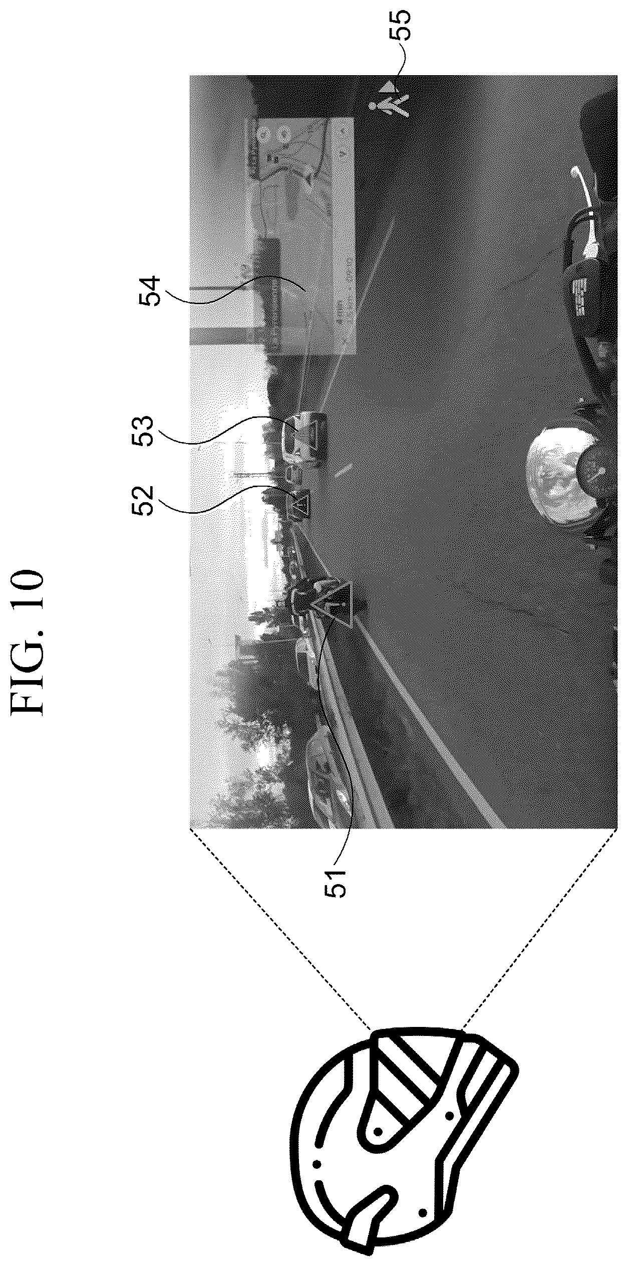 Patent US12590811 Figure 10 – Method, apparatus, and program for providing image-based driving assistance guidance in wearable helmet