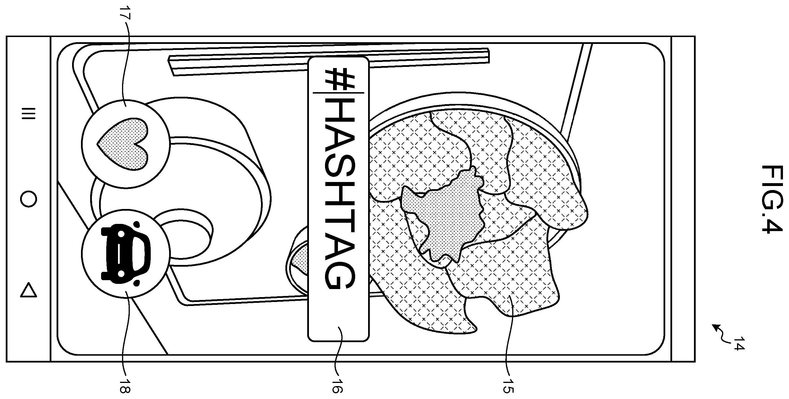 Patent US12590812 Figure 3 – Image display based on present position and accessibility priority