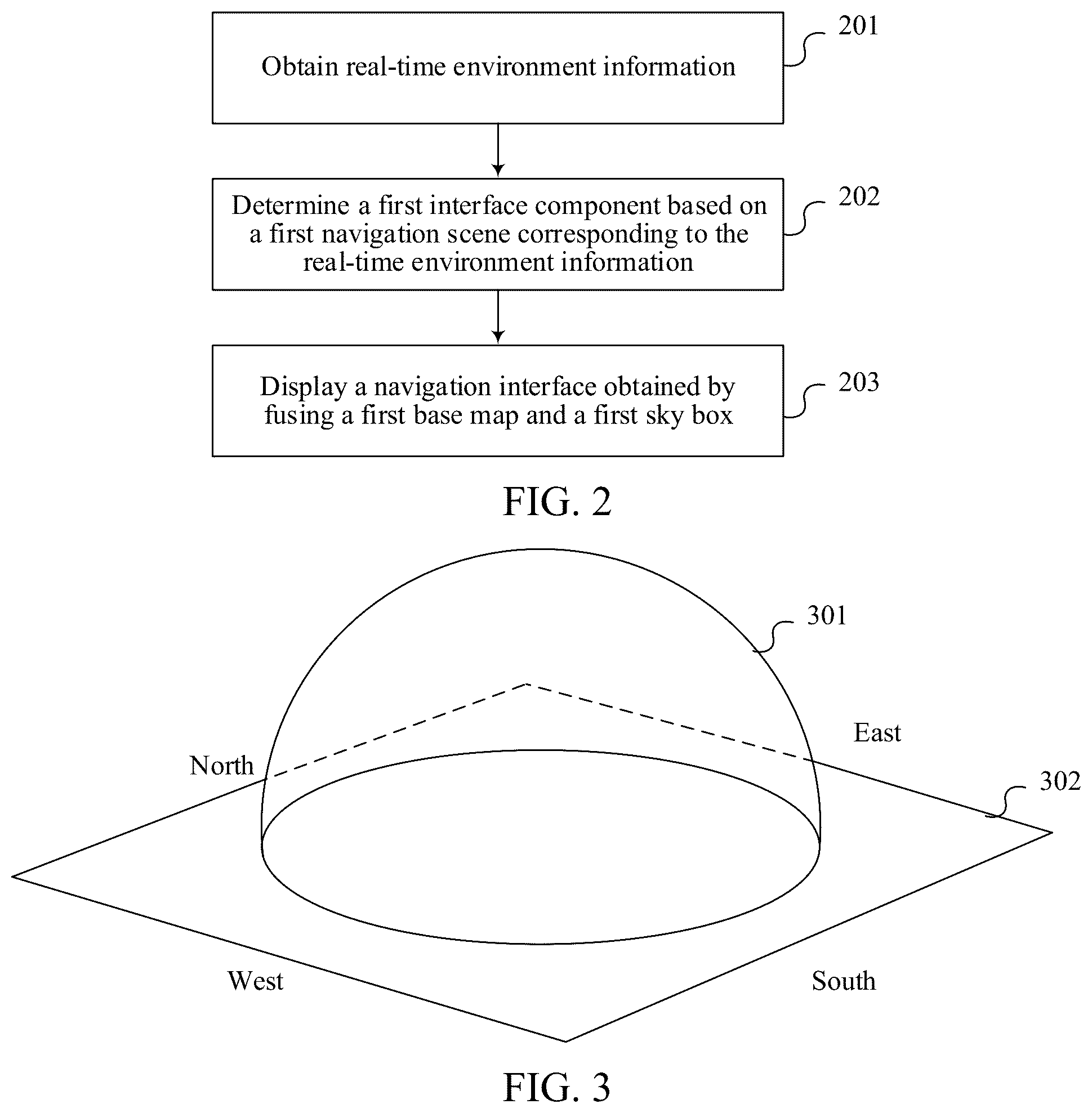 Patent US12590813 Figure 2 – Navigation interface display method and apparatus, terminal, and storage medium