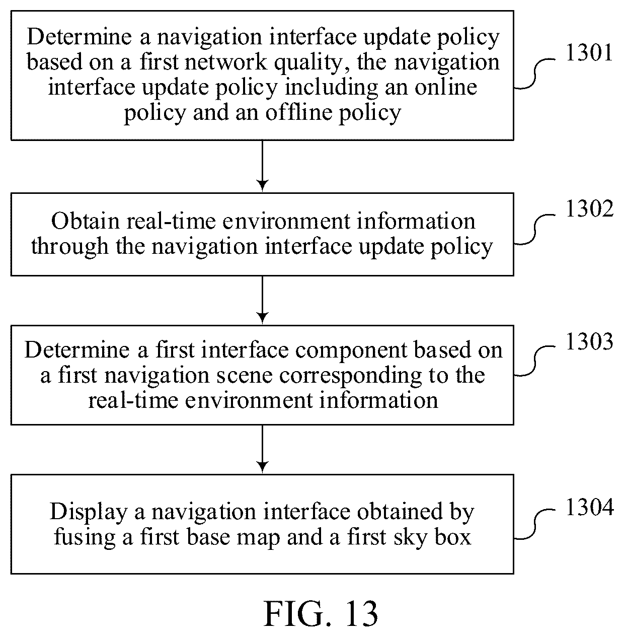 Patent US12590813 Figure 8 – Navigation interface display method and apparatus, terminal, and storage medium