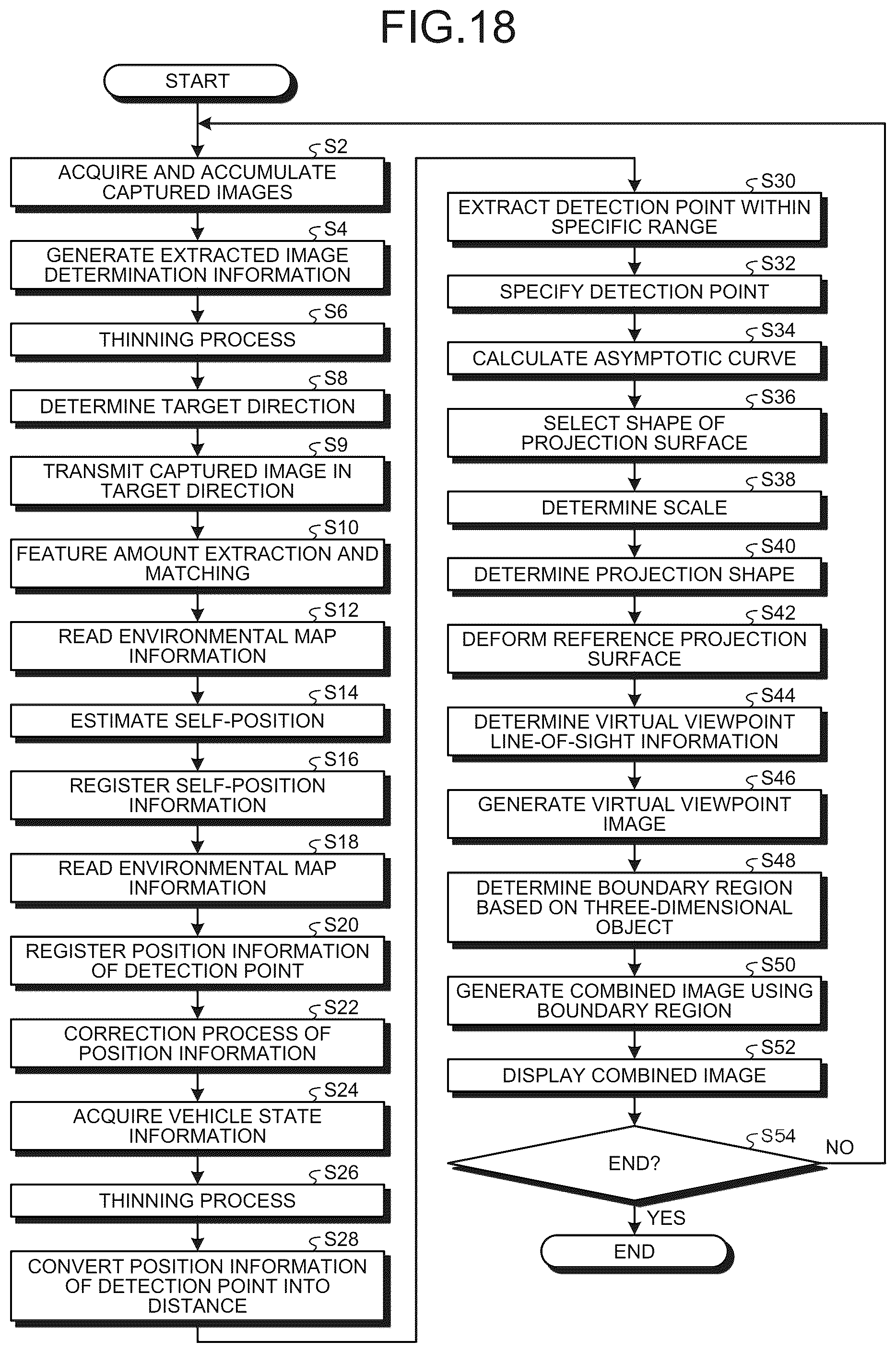 Patent US12590815 Figure 16 – VSLAM with image buffer and extraction