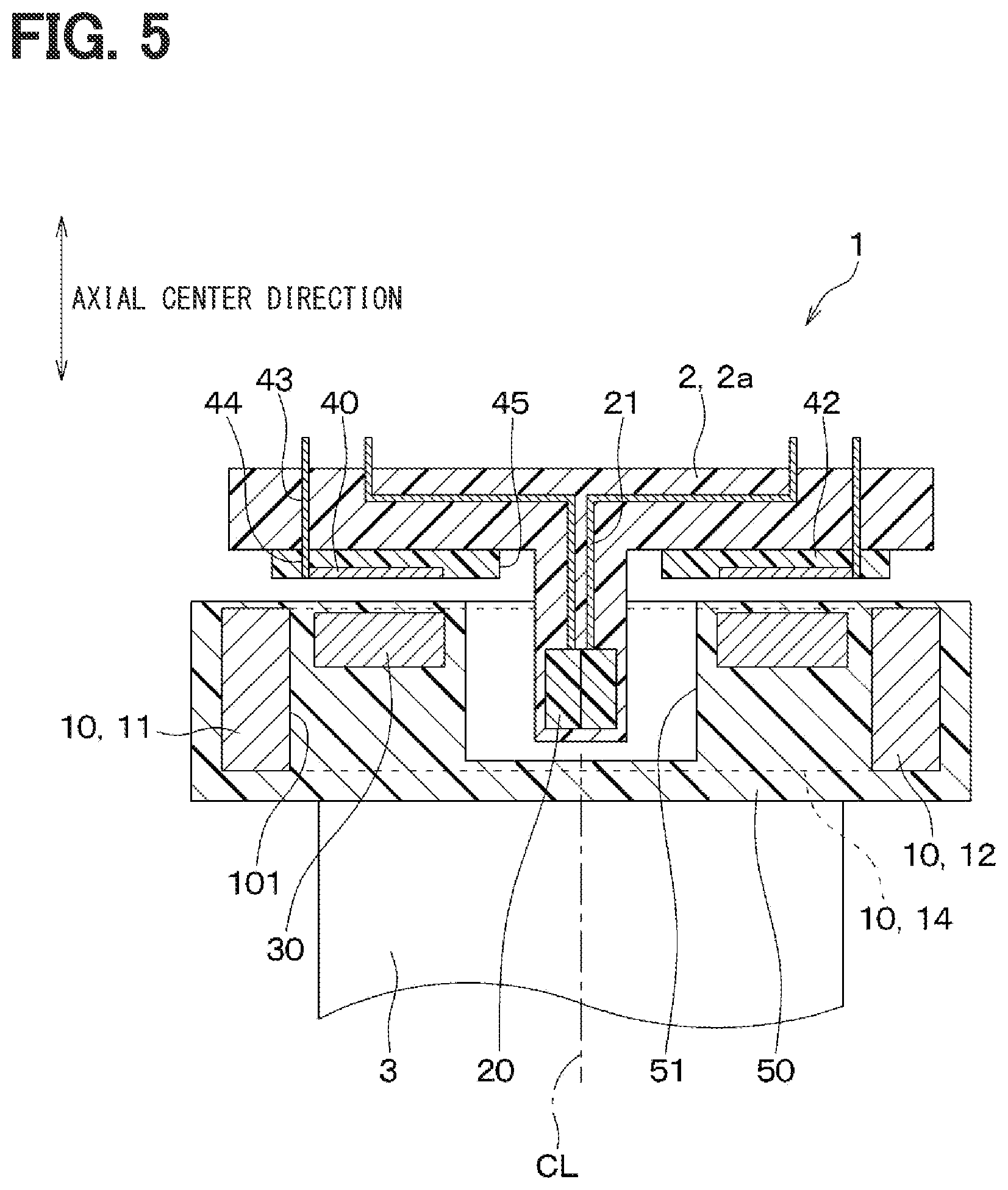 Patent US12590819 Figure 5 – Position detection device and brake pedal device