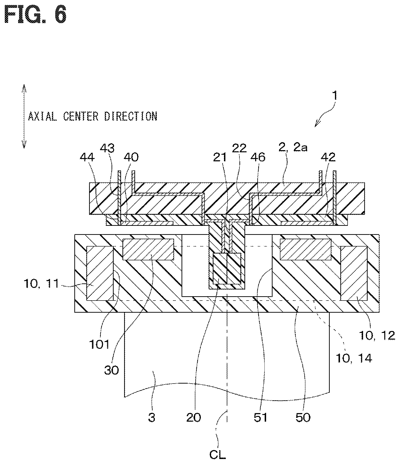 Patent US12590819 Figure 6 – Position detection device and brake pedal device