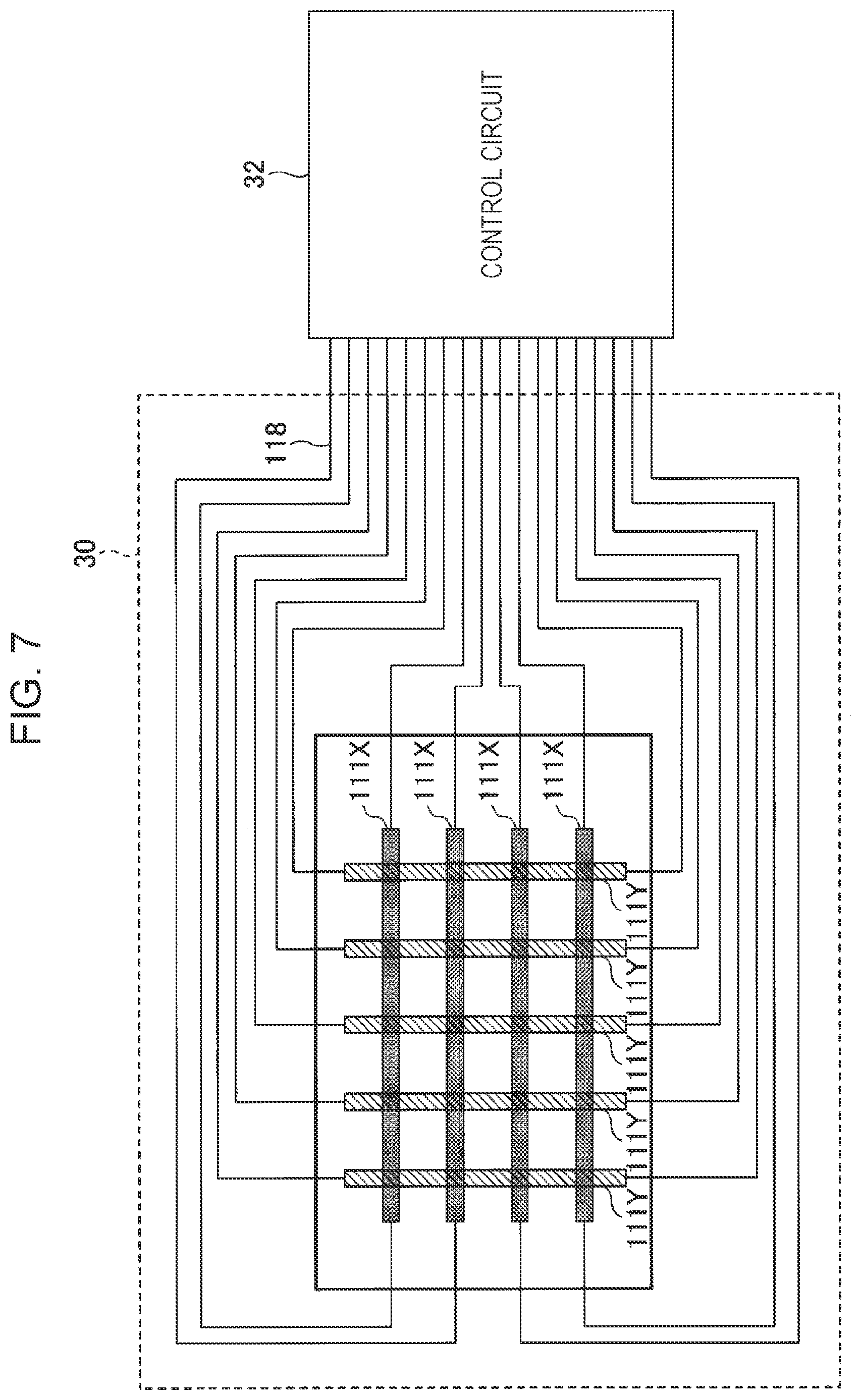 Patent US12590820 Figure 7 – Capacitance detection device