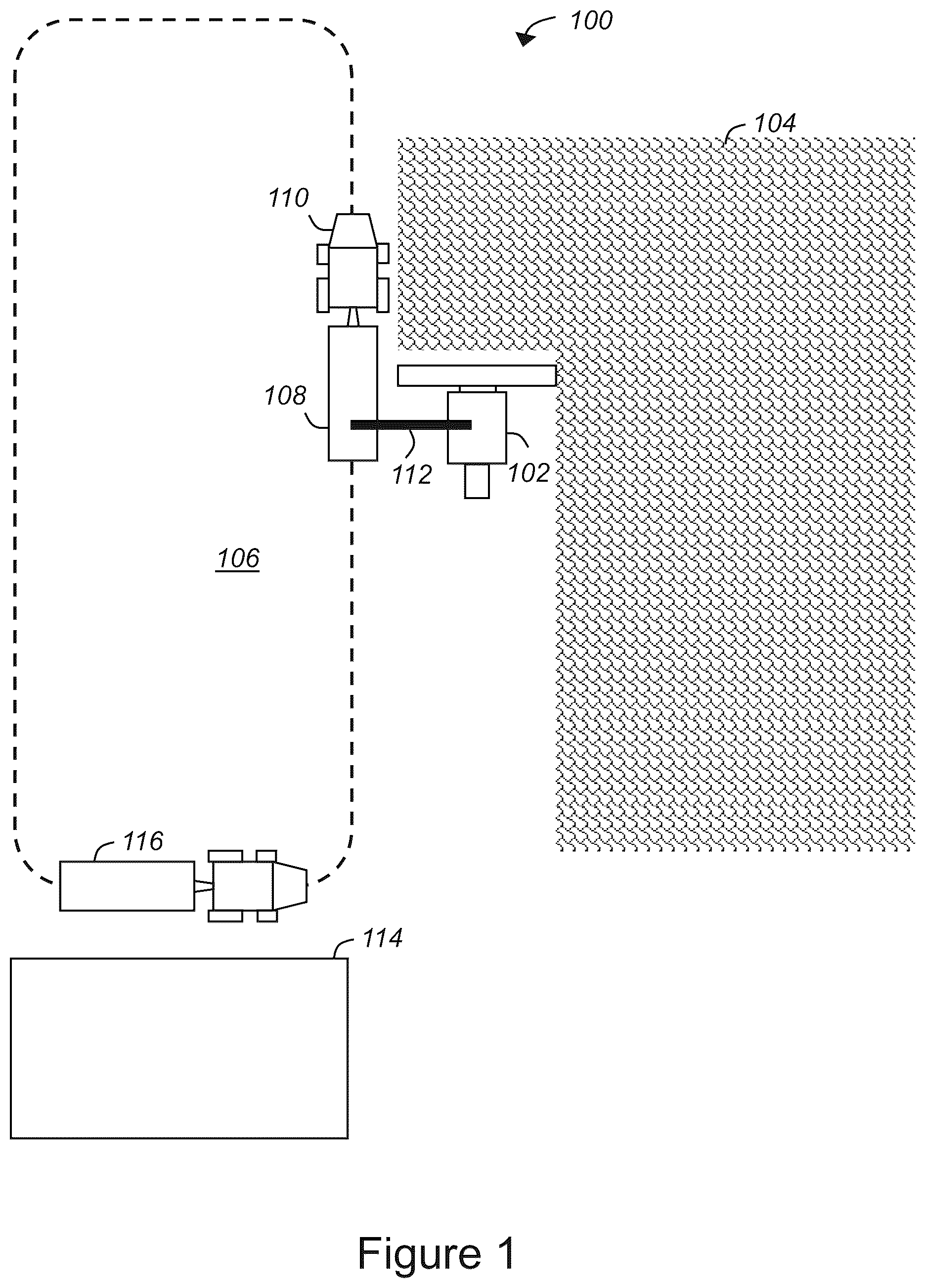Patent US12590825 — Crop container monitoring — Figure 1