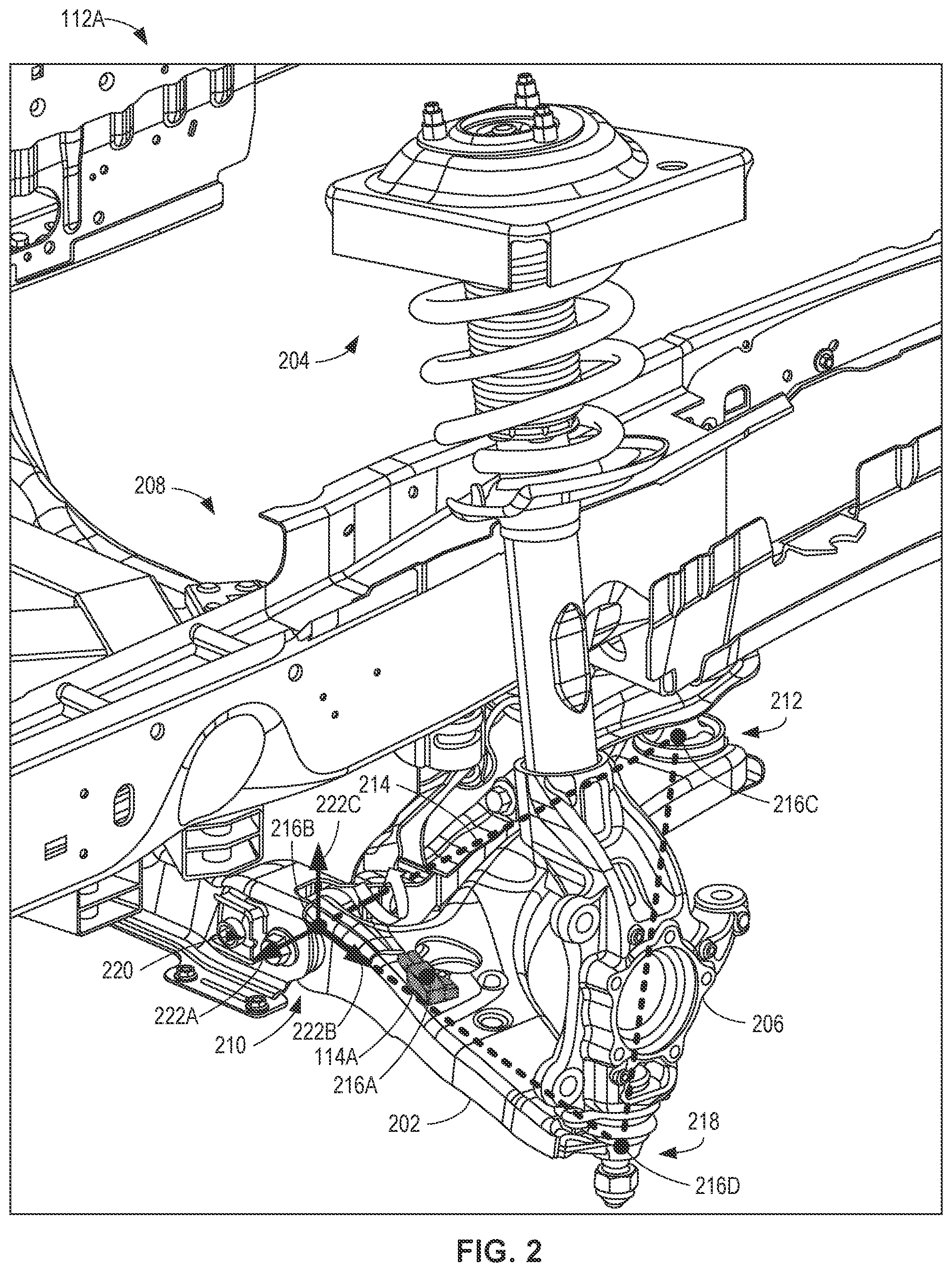 Patent US12590828 Figure 2 – Methods and apparatus for mass estimation for a vehicle