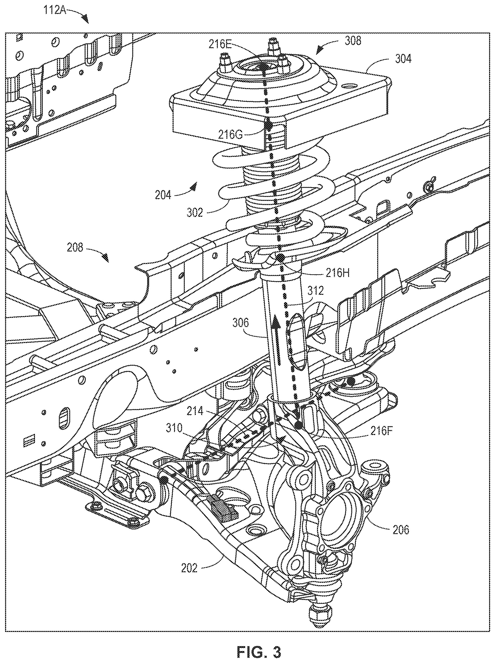 Patent US12590828 Figure 3 – Methods and apparatus for mass estimation for a vehicle
