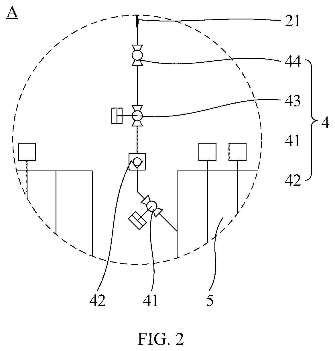 Patent US12590829 Figure 2 – Substance feeding device, mixing system, and battery production line