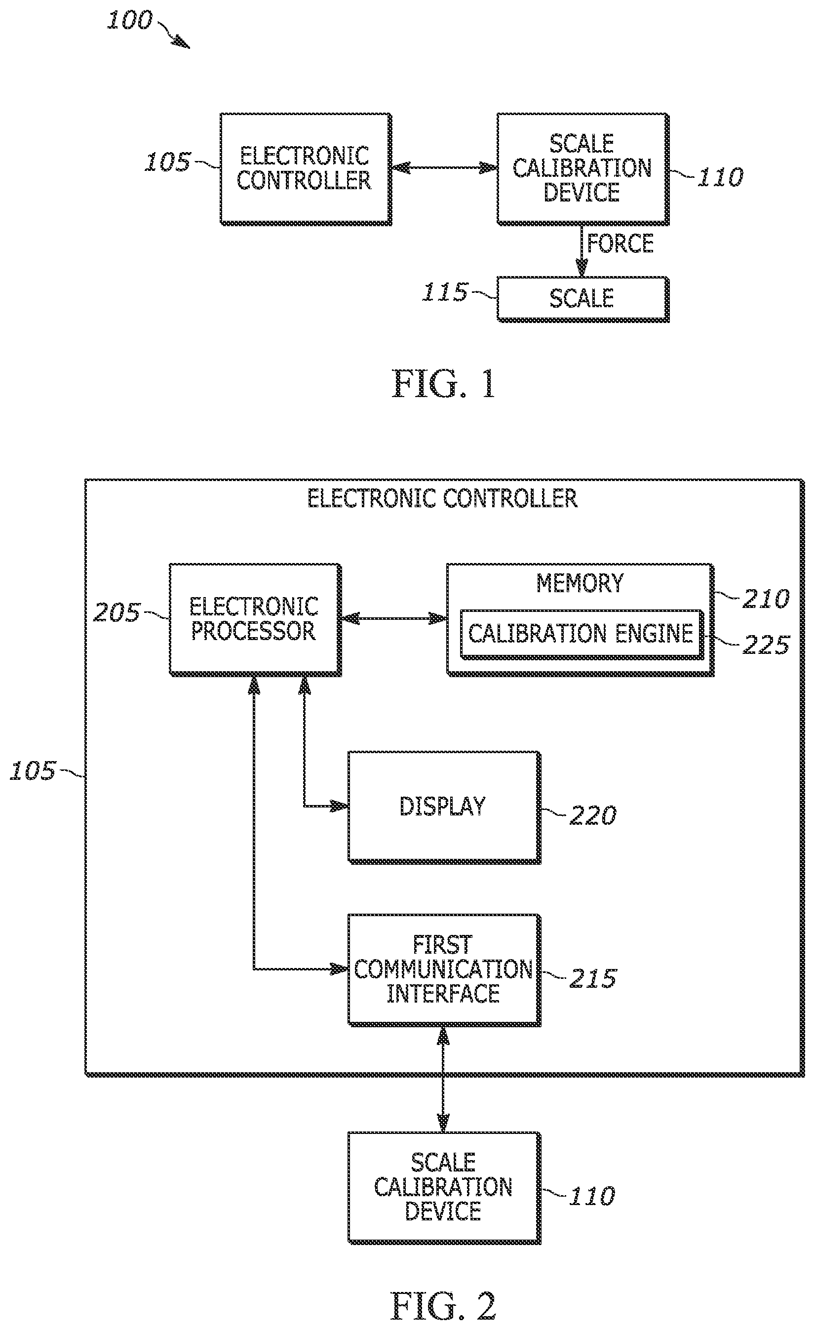 Patent US12590830 Figure 1 – Systems and methods for scale calibration