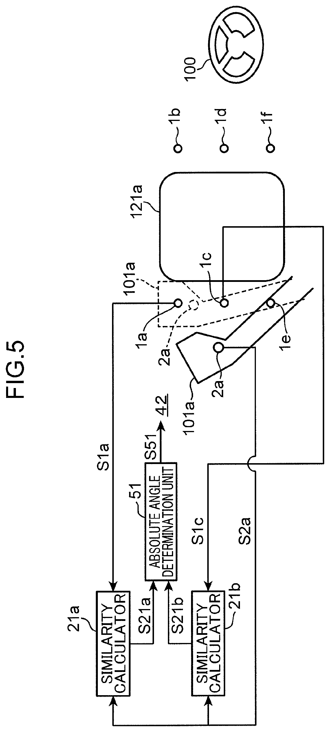 Patent US12590832 Figure 5 – Seat state sensing device, computer-readable recording medium recording a program, and seat state sensing method