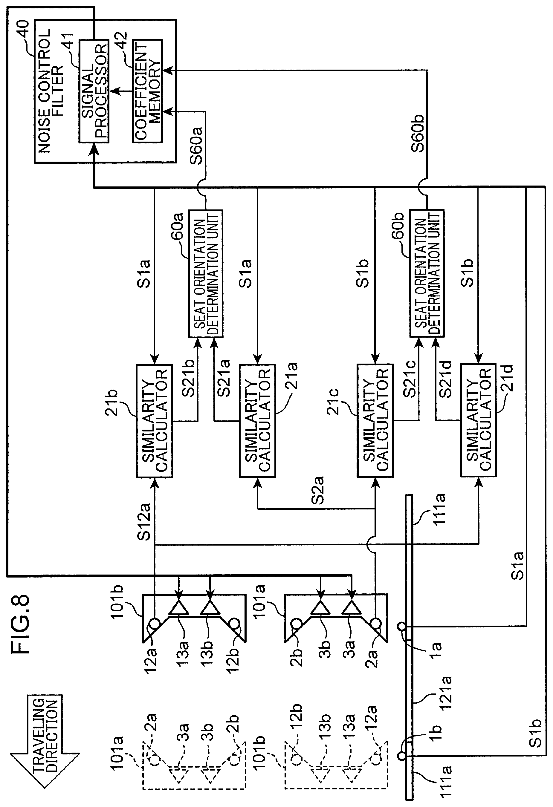 Patent US12590832 Figure 8 – Seat state sensing device, computer-readable recording medium recording a program, and seat state sensing method