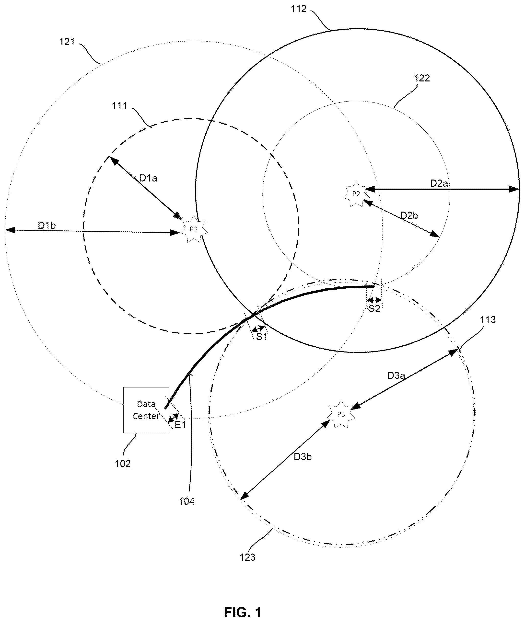 Patent US12590834 — Mapping fiber networks — Figure 1