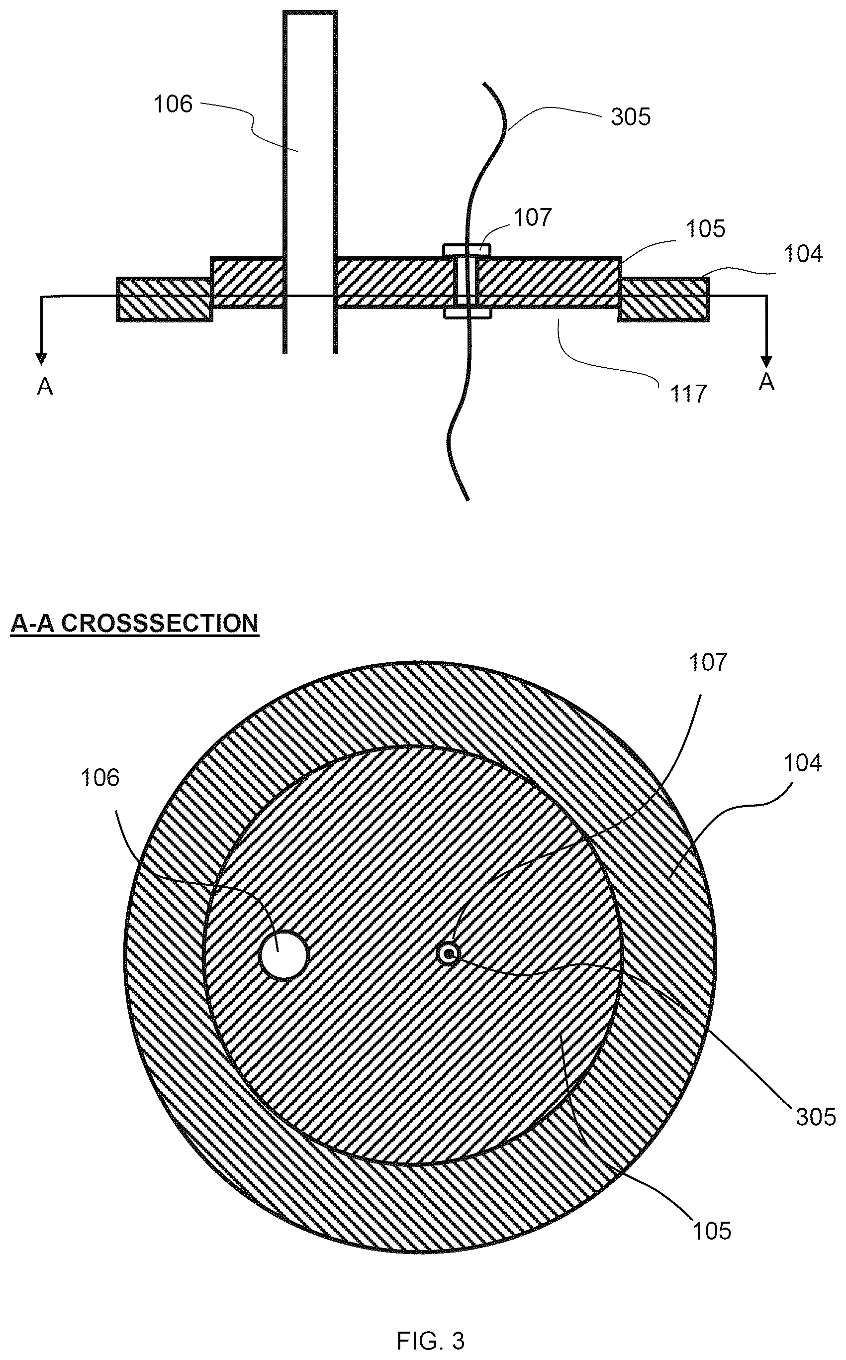 Patent US12590842 Figure 3 – Photonic thermometer module assembly and performing photonic thermometry