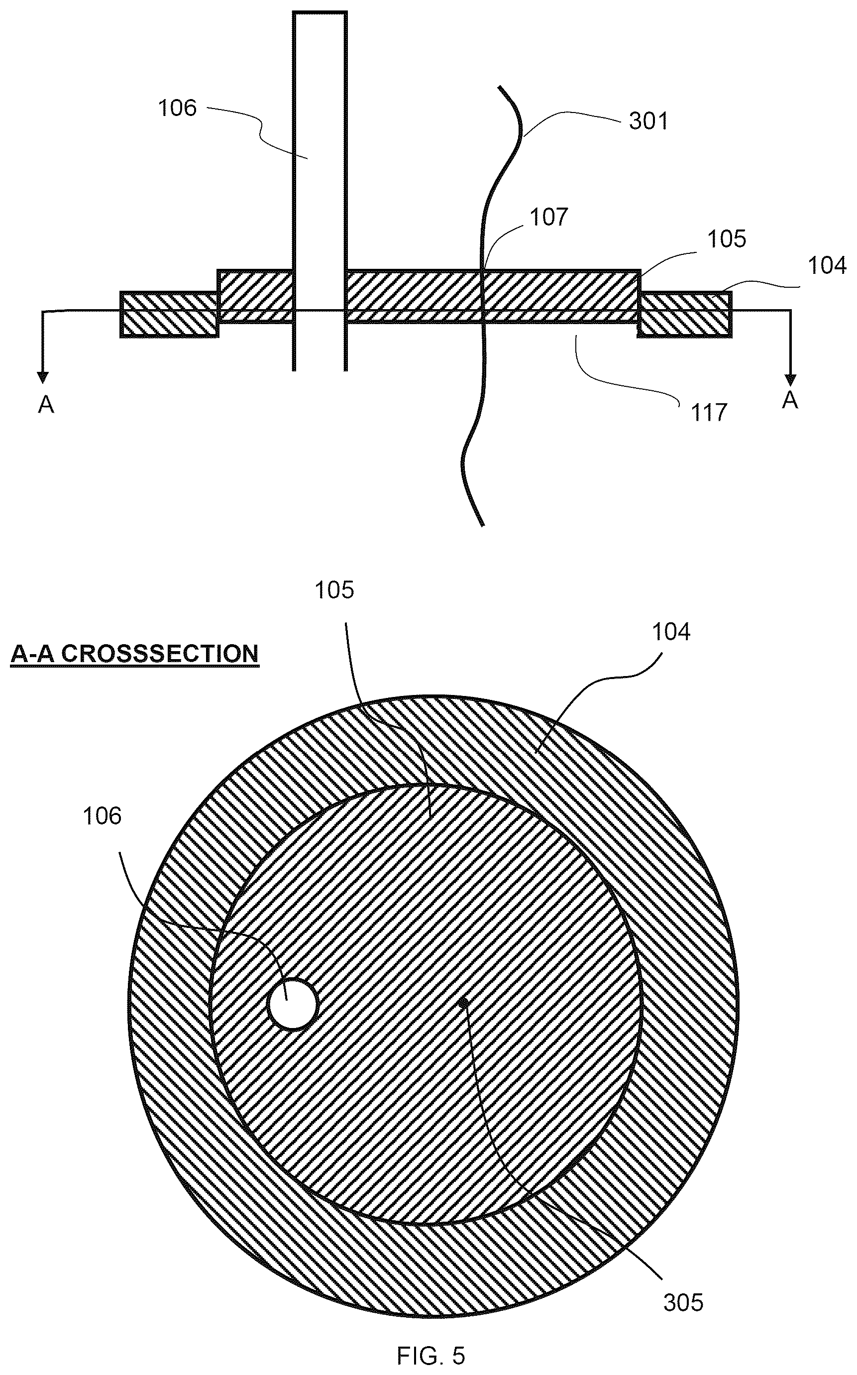 Patent US12590842 Figure 5 – Photonic thermometer module assembly and performing photonic thermometry