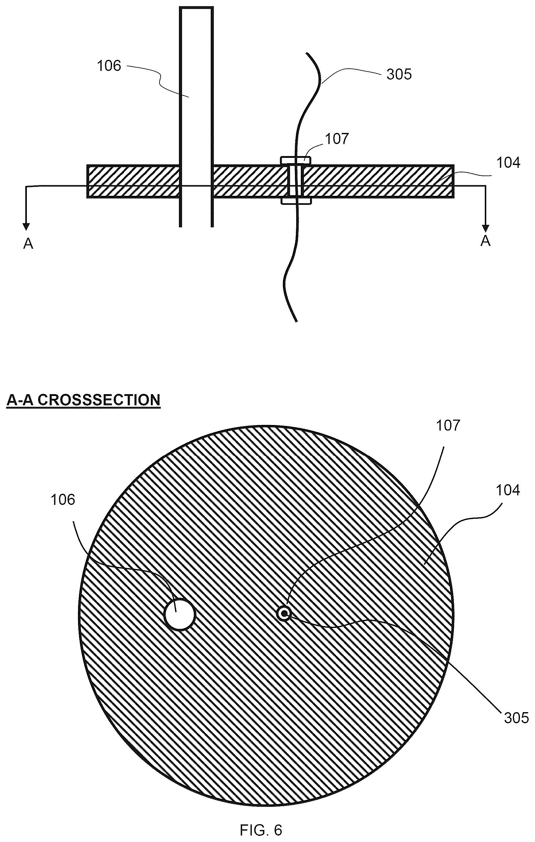 Patent US12590842 Figure 6 – Photonic thermometer module assembly and performing photonic thermometry