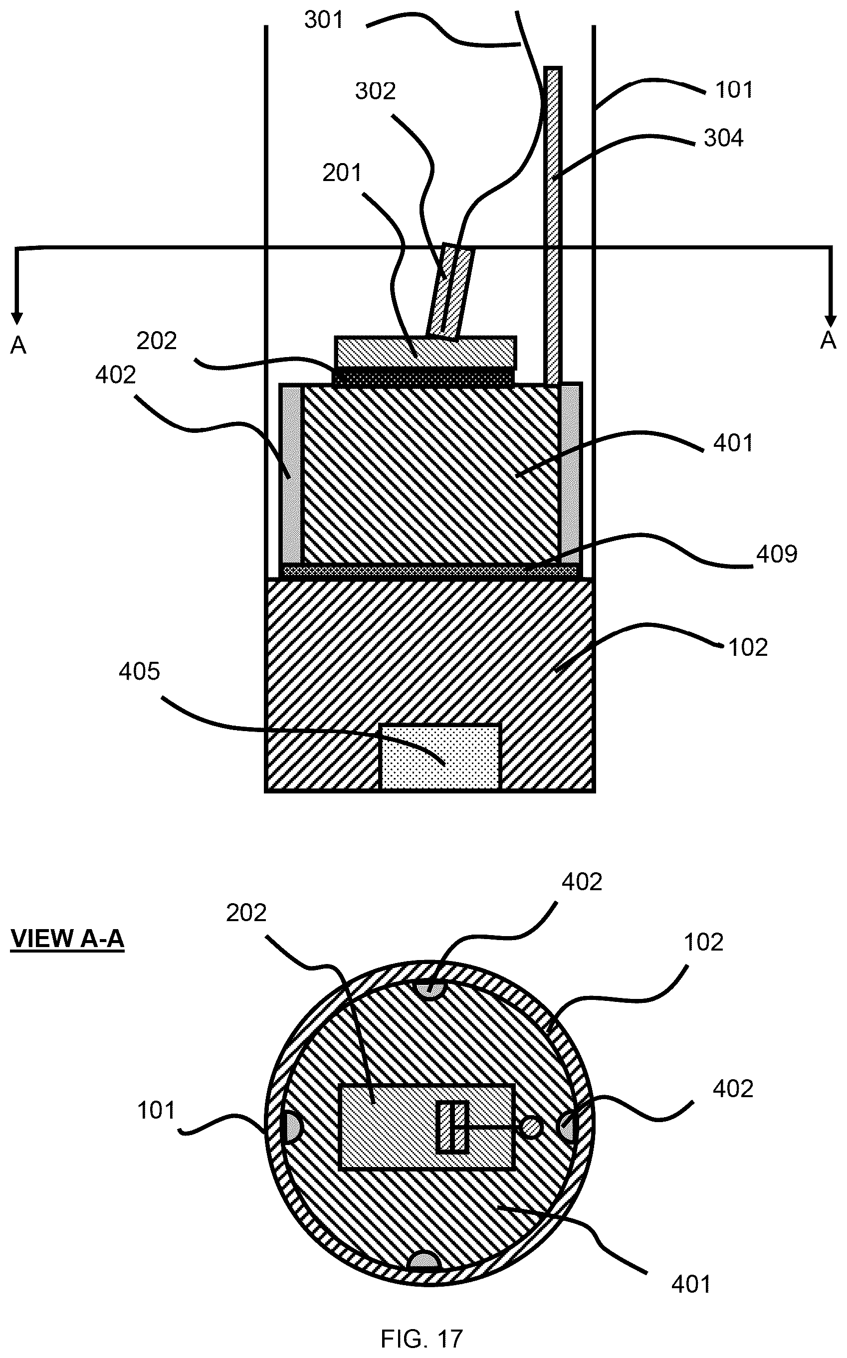 Patent US12590842 Figure 17 – Photonic thermometer module assembly and performing photonic thermometry