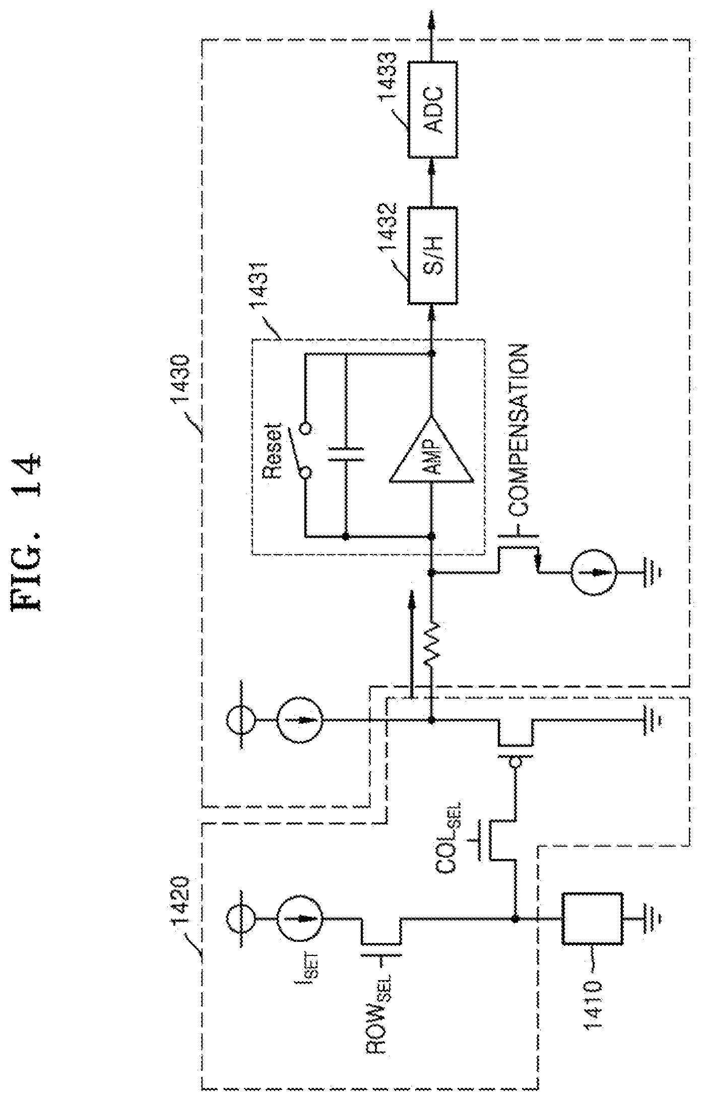 Patent US12590843 Figure 16 – Thermal imaging pixel, thermal imaging sensor, and bolometer