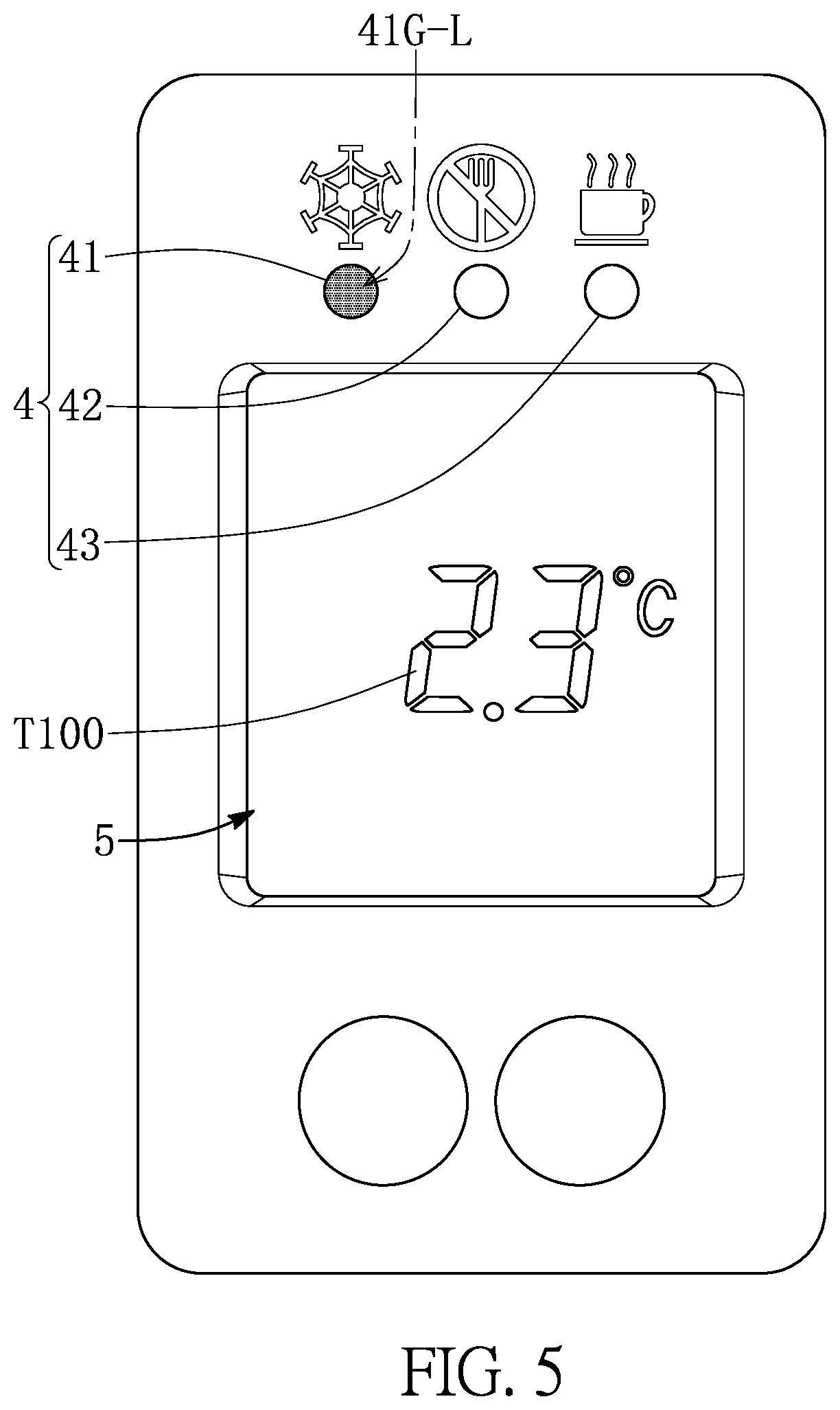 Patent US12590846 Figure 4 – Food temperature measuring device