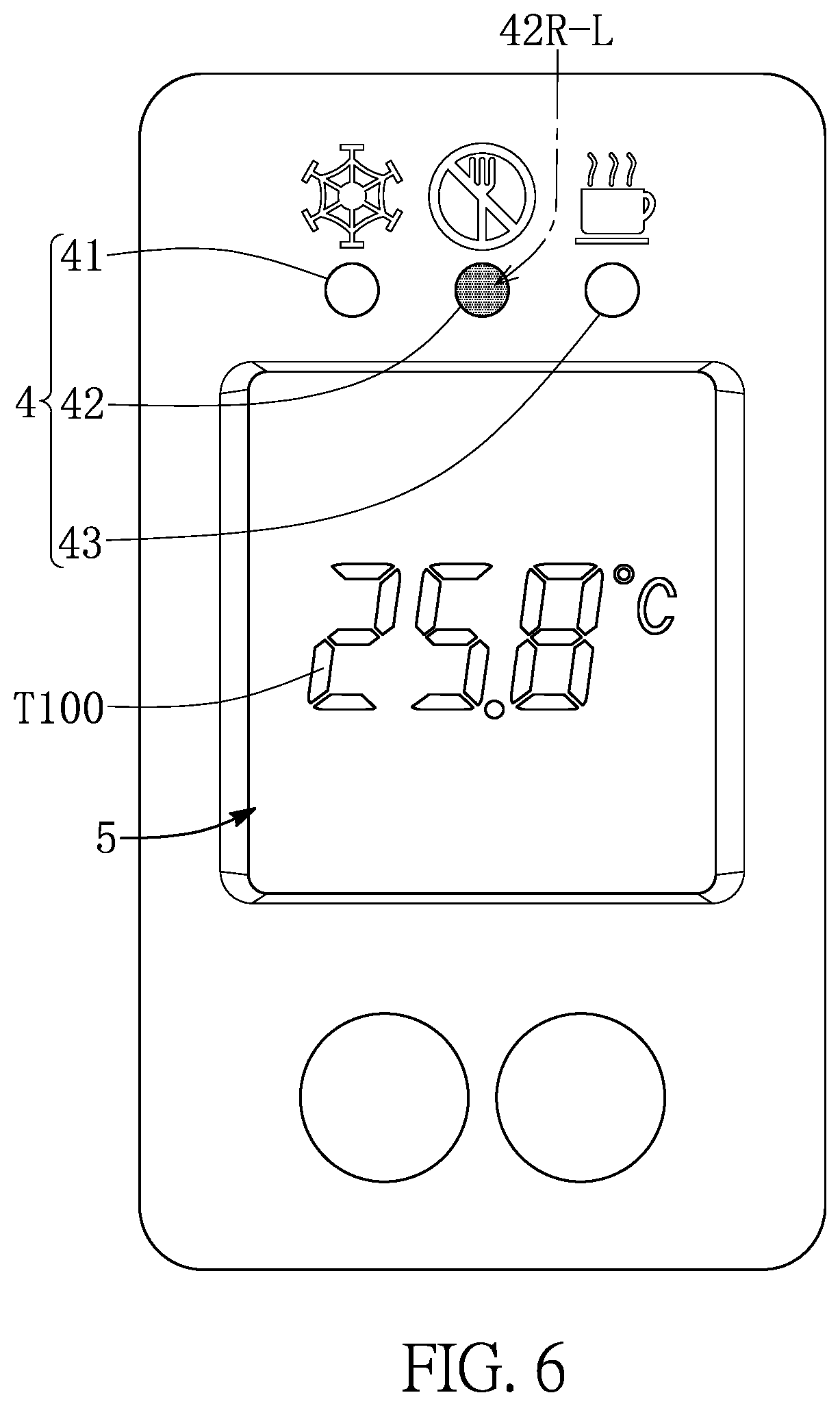 Patent US12590846 Figure 5 – Food temperature measuring device