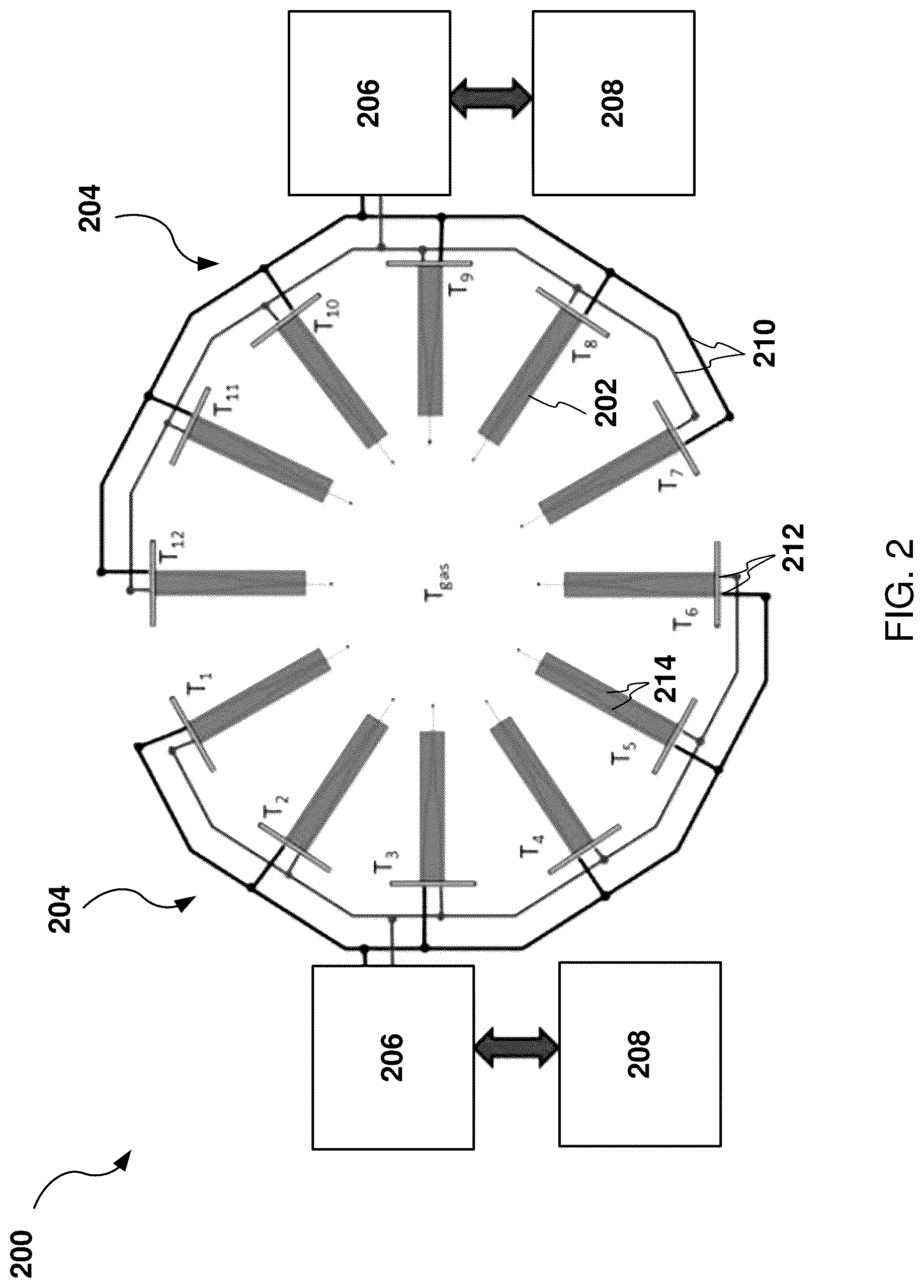 Patent US12590850 Figure 2 – Detecting failure in a thermocouple array
