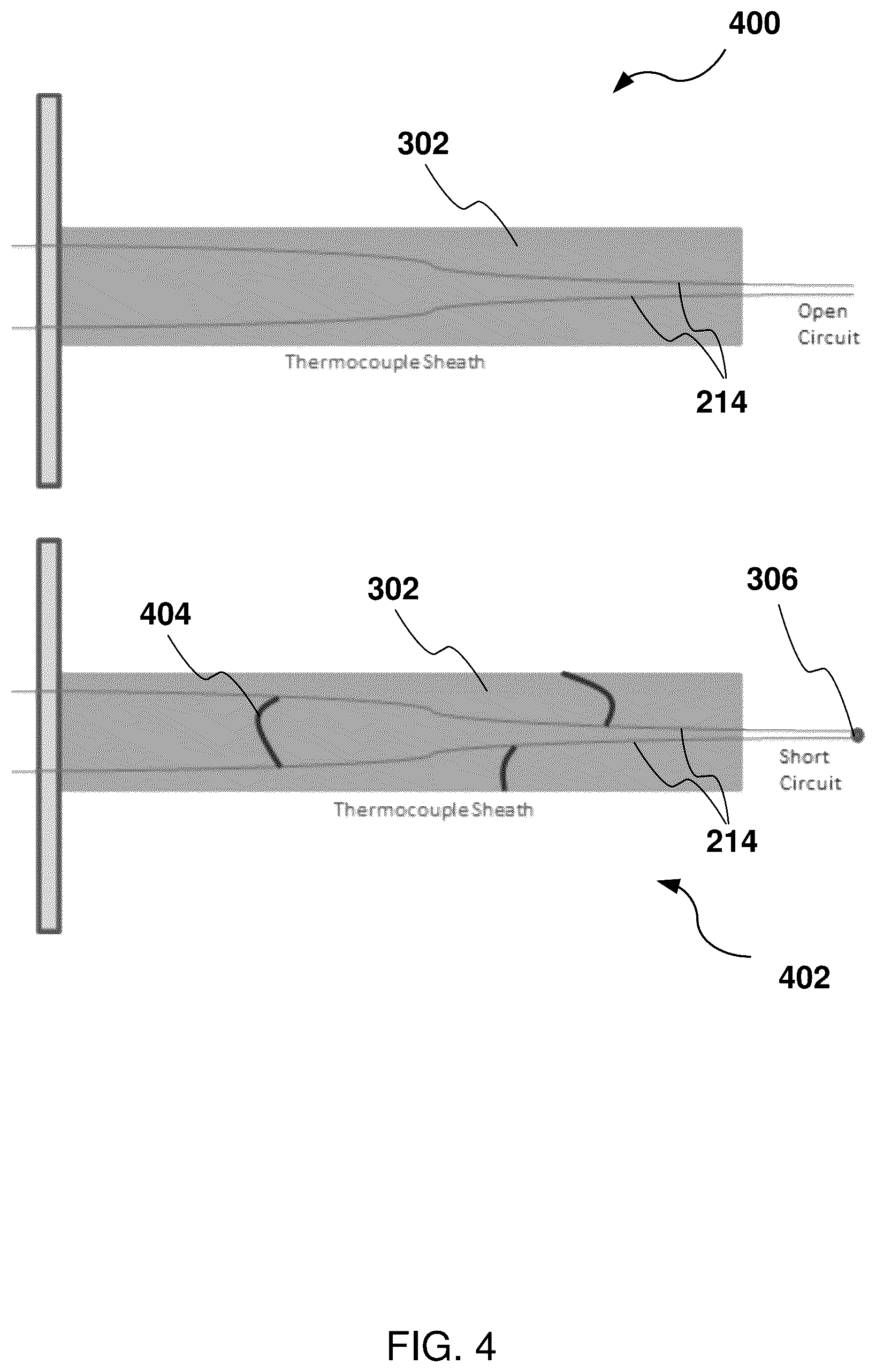 Patent US12590850 Figure 4 – Detecting failure in a thermocouple array