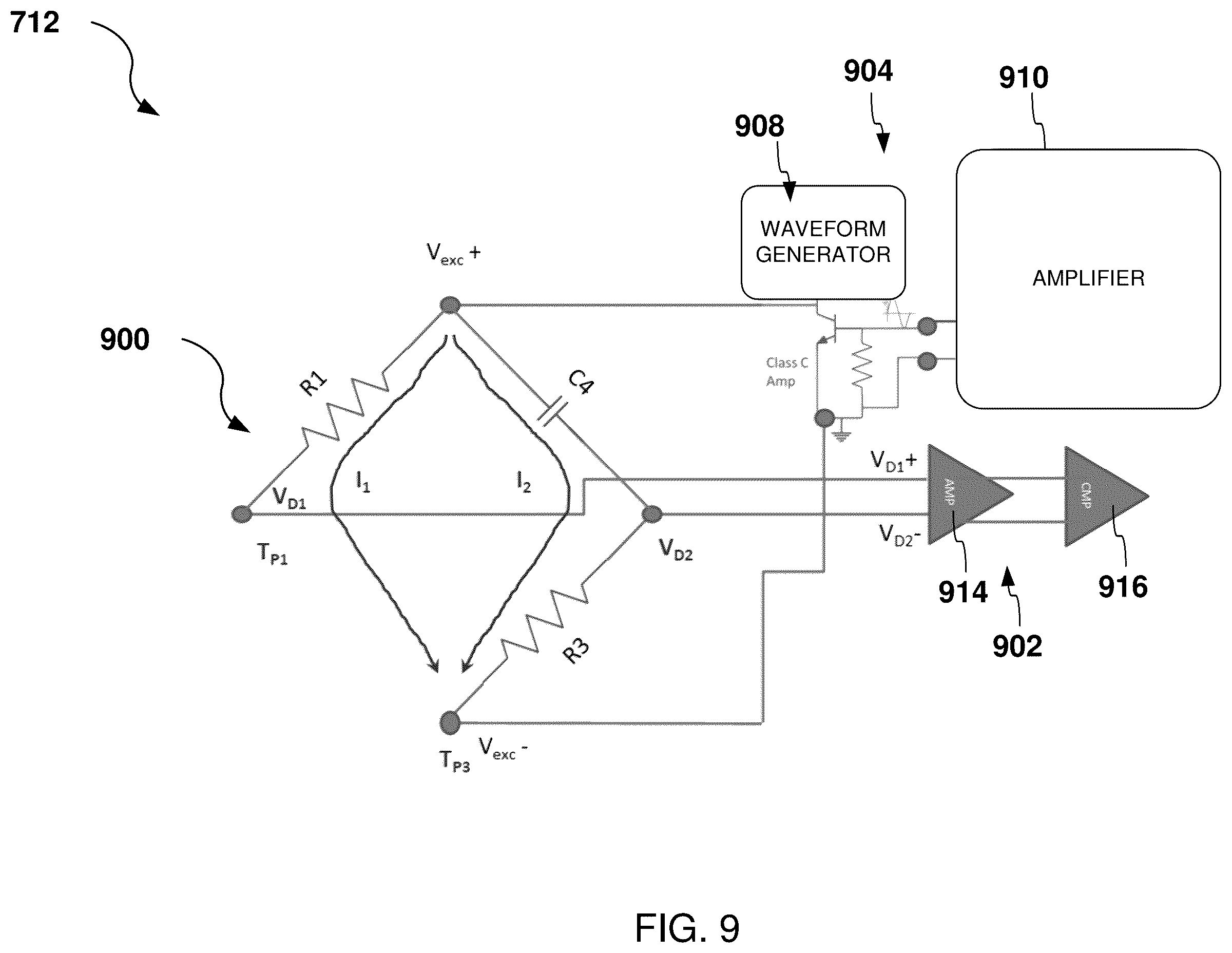 Patent US12590850 Figure 9 – Detecting failure in a thermocouple array