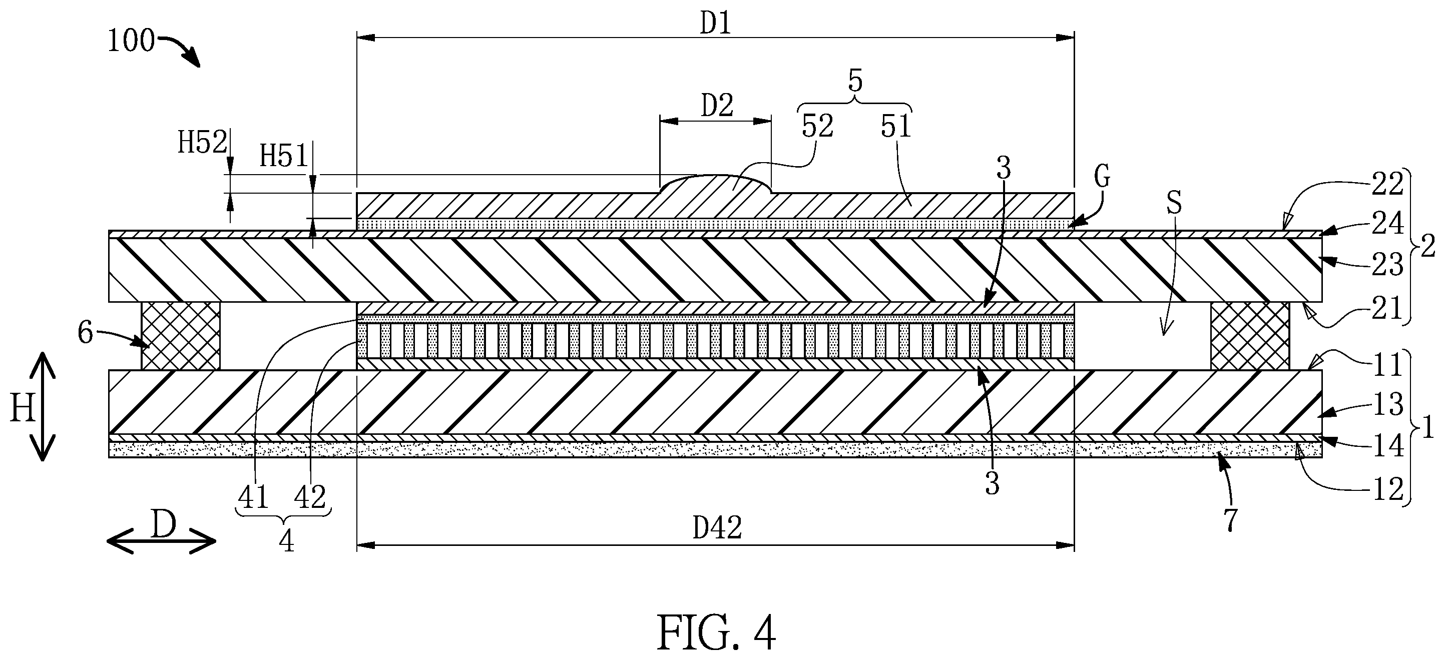 Patent US12590851 Figure 4 – Force sensor
