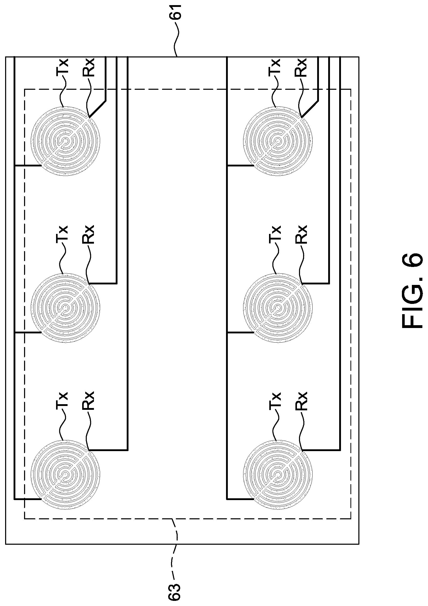 Patent US12590852 Figure 6 – Force sensor with polymer material layer