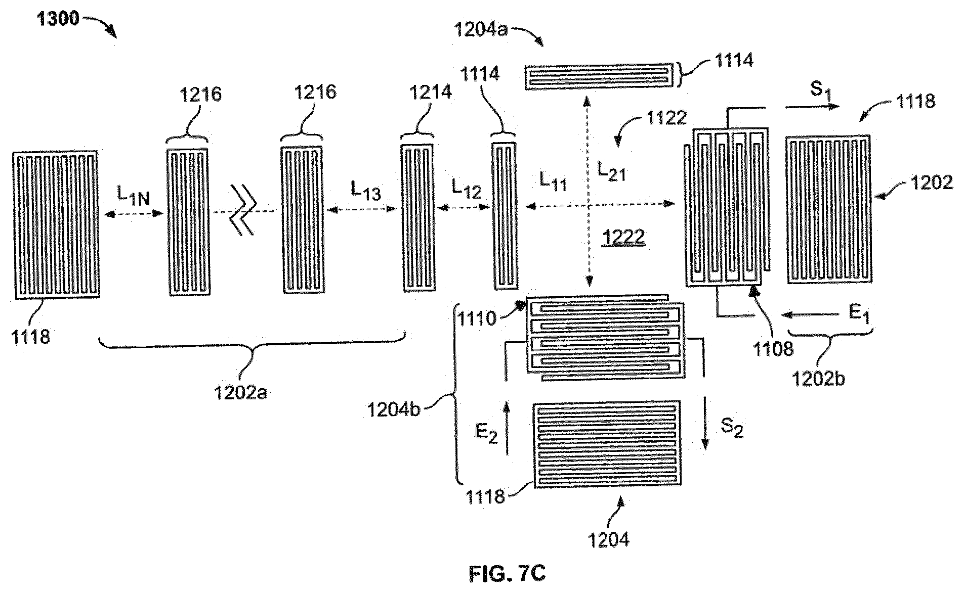 Patent US12590854 Figure 17 – Resonator device for measuring stress including at least two resonators each having a transducer between reflecting structures with a shared cavity