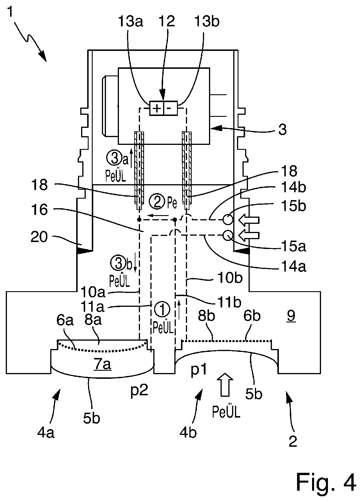 Patent US12590857 Figure 5 – Coplanar differential pressure transducer