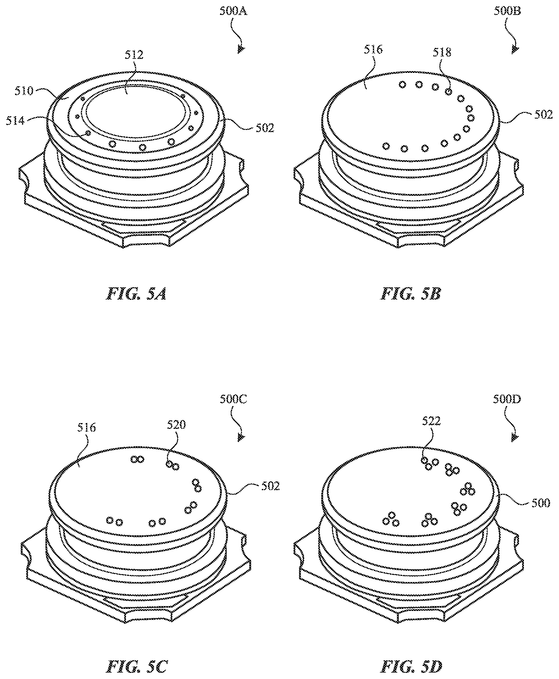 Patent US12590858 Figure 3 – Protective cap for pressure sensors