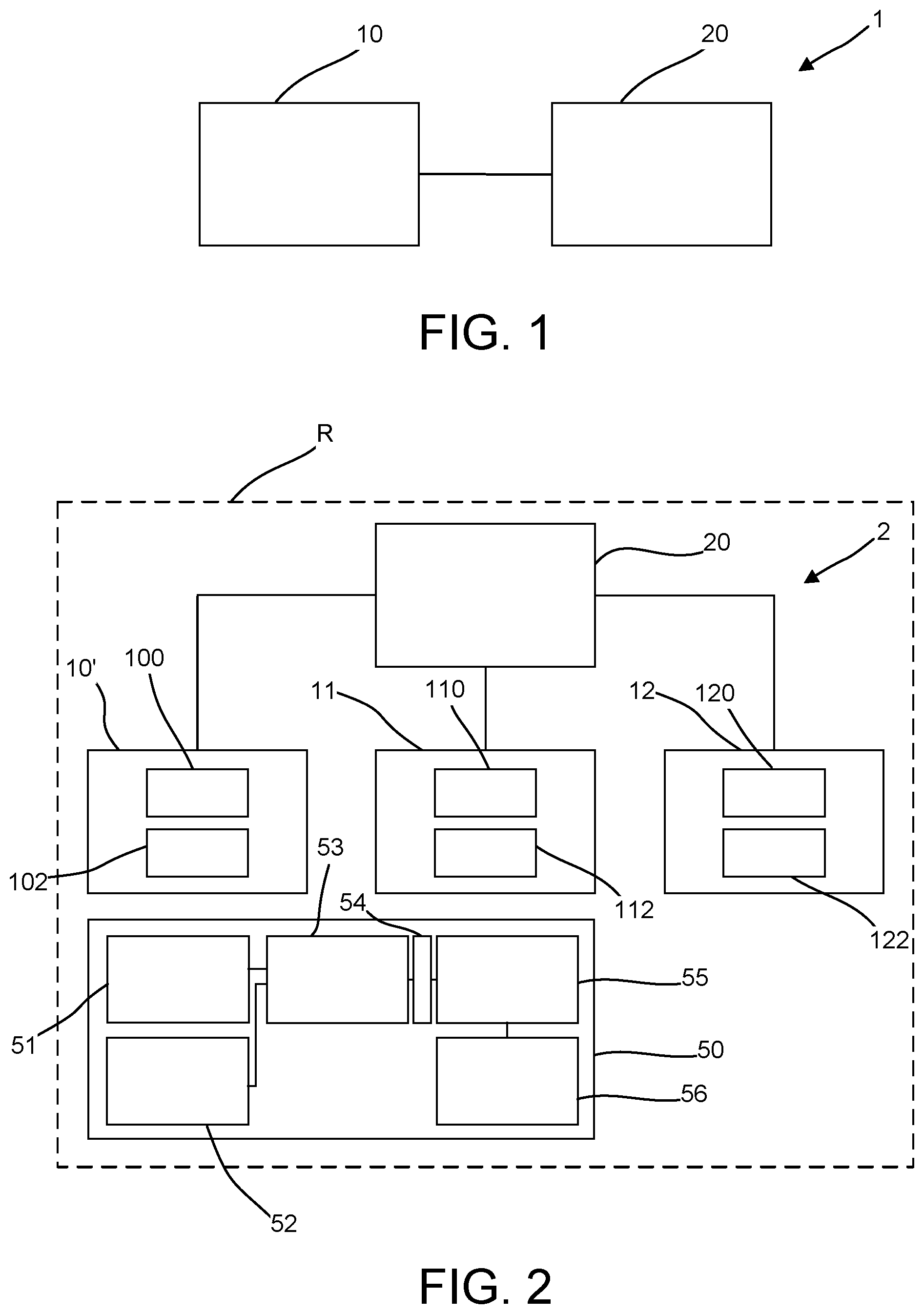Patent US12590860 — Monitoring system, a method for monitoring, and a room — Figure 1