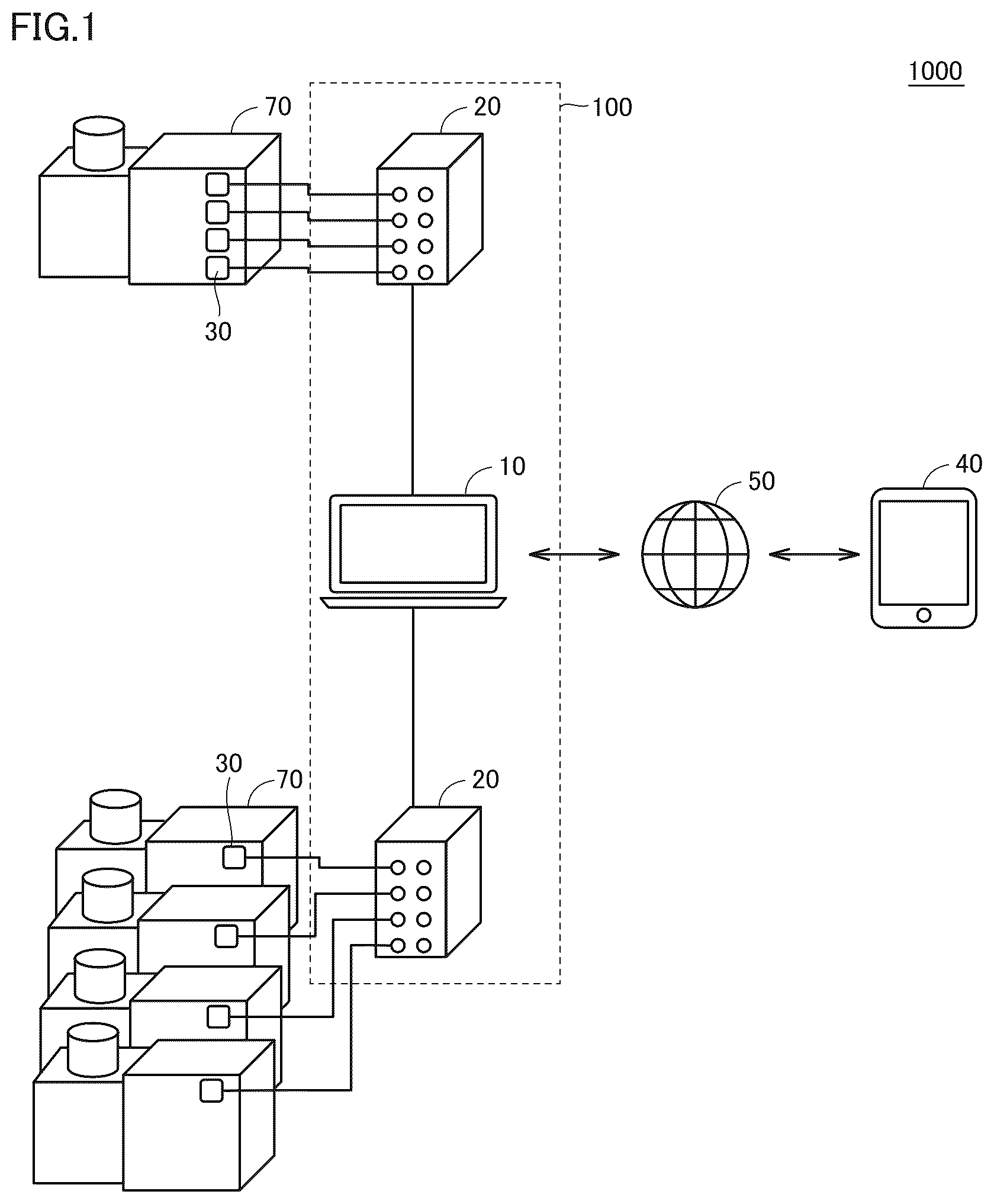 Patent US12590863 Figure 1 – Vibration analysis system and vibration analysis method