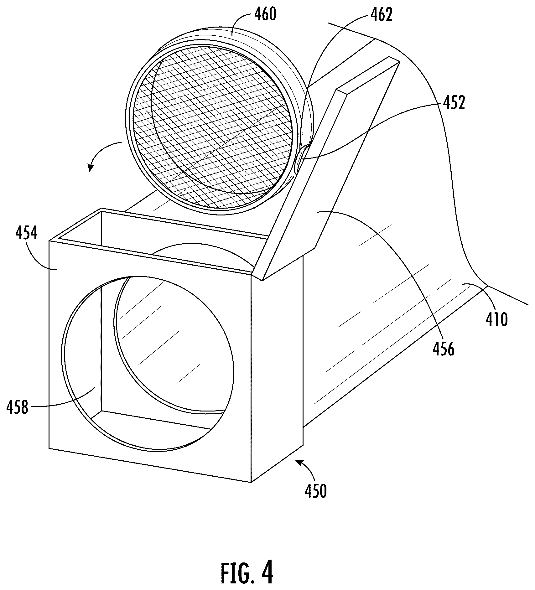 Patent US12590864 Figure 4 – Wind tunnel for assessment of insecticides
