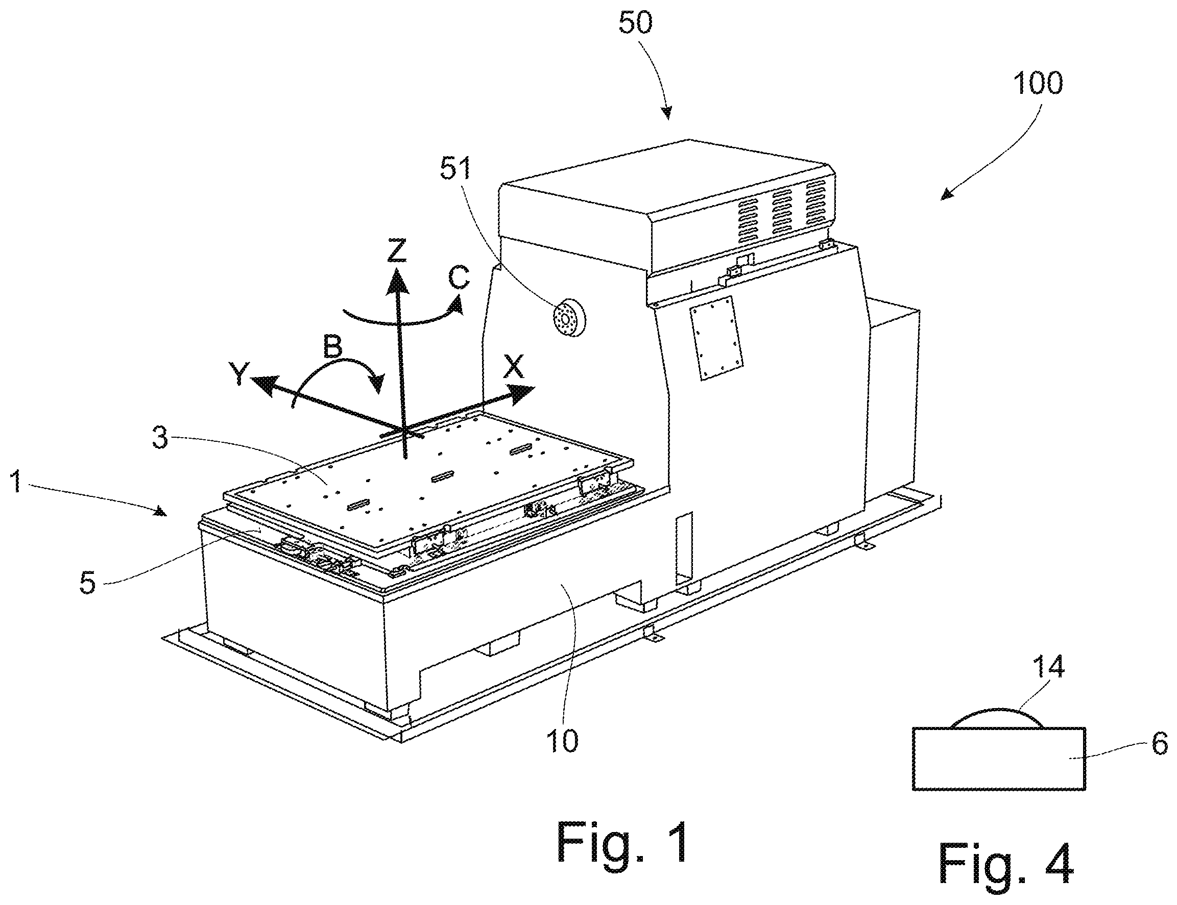 Patent US12590868 Figure 1 – Adjustable test object holder for a drive train, test bench, and drive train test bench