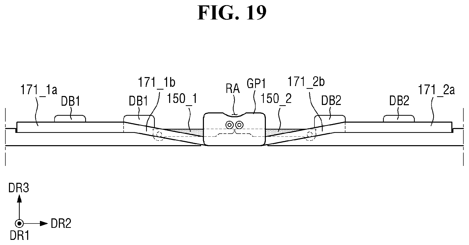 Patent US12590872 Figure 19 – Jig for testing flexible panel and display device including the same