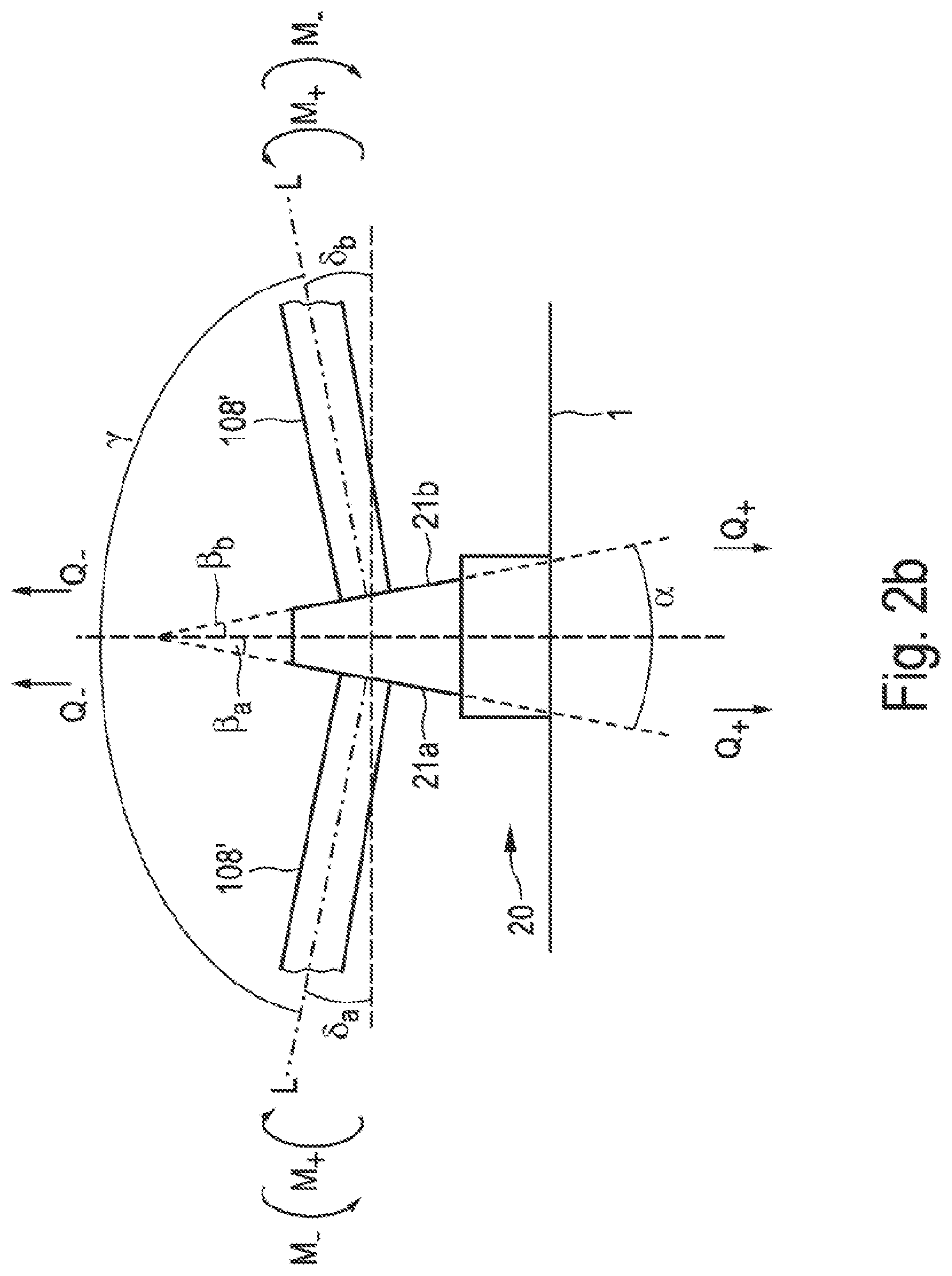 Patent US12590873 Figure 3 – Method and testing device for simultaneously testing two rotor blades and/or two rotor blade segments for a wind power installation
