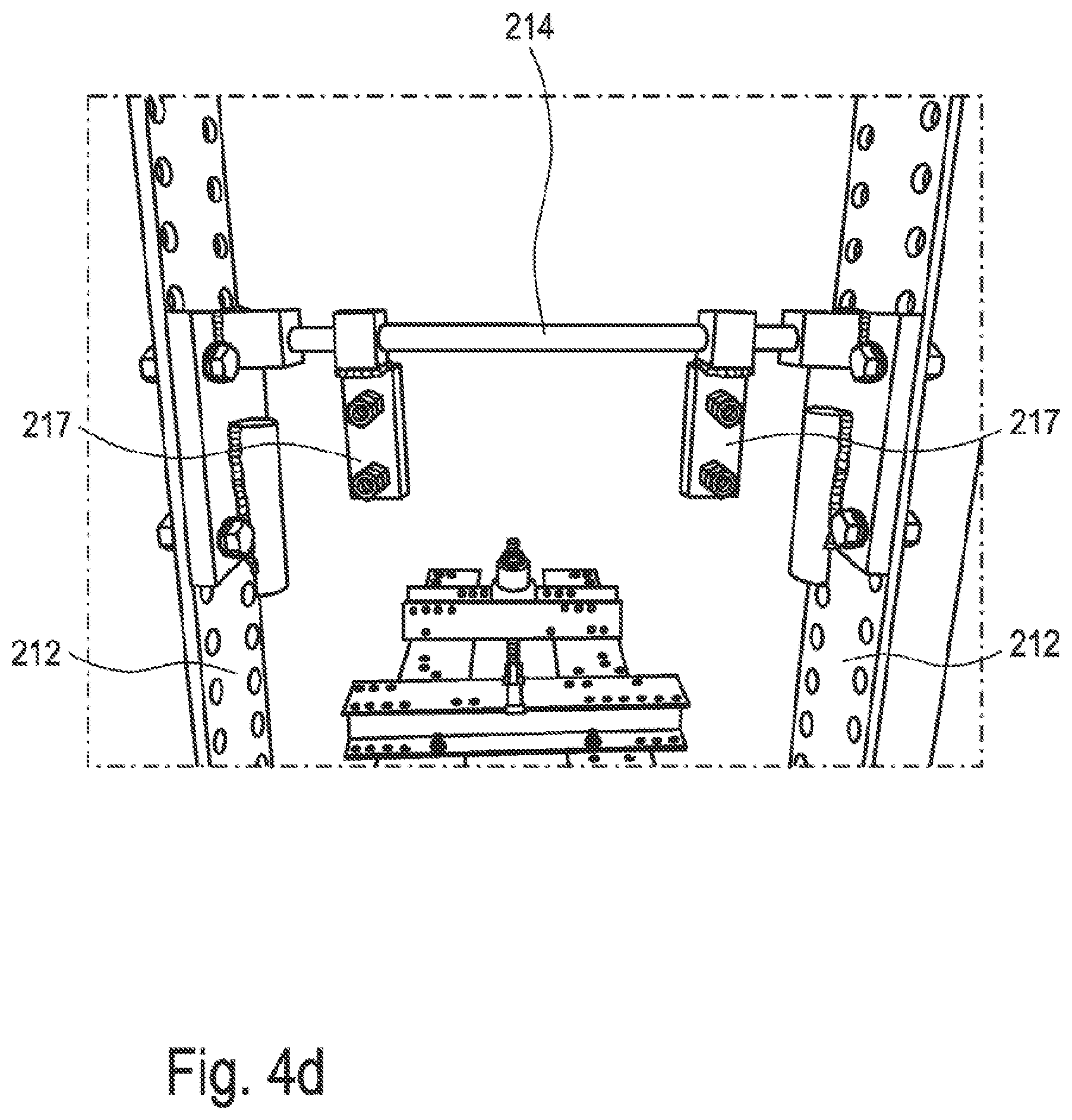 Patent US12590873 Figure 8 – Method and testing device for simultaneously testing two rotor blades and/or two rotor blade segments for a wind power installation