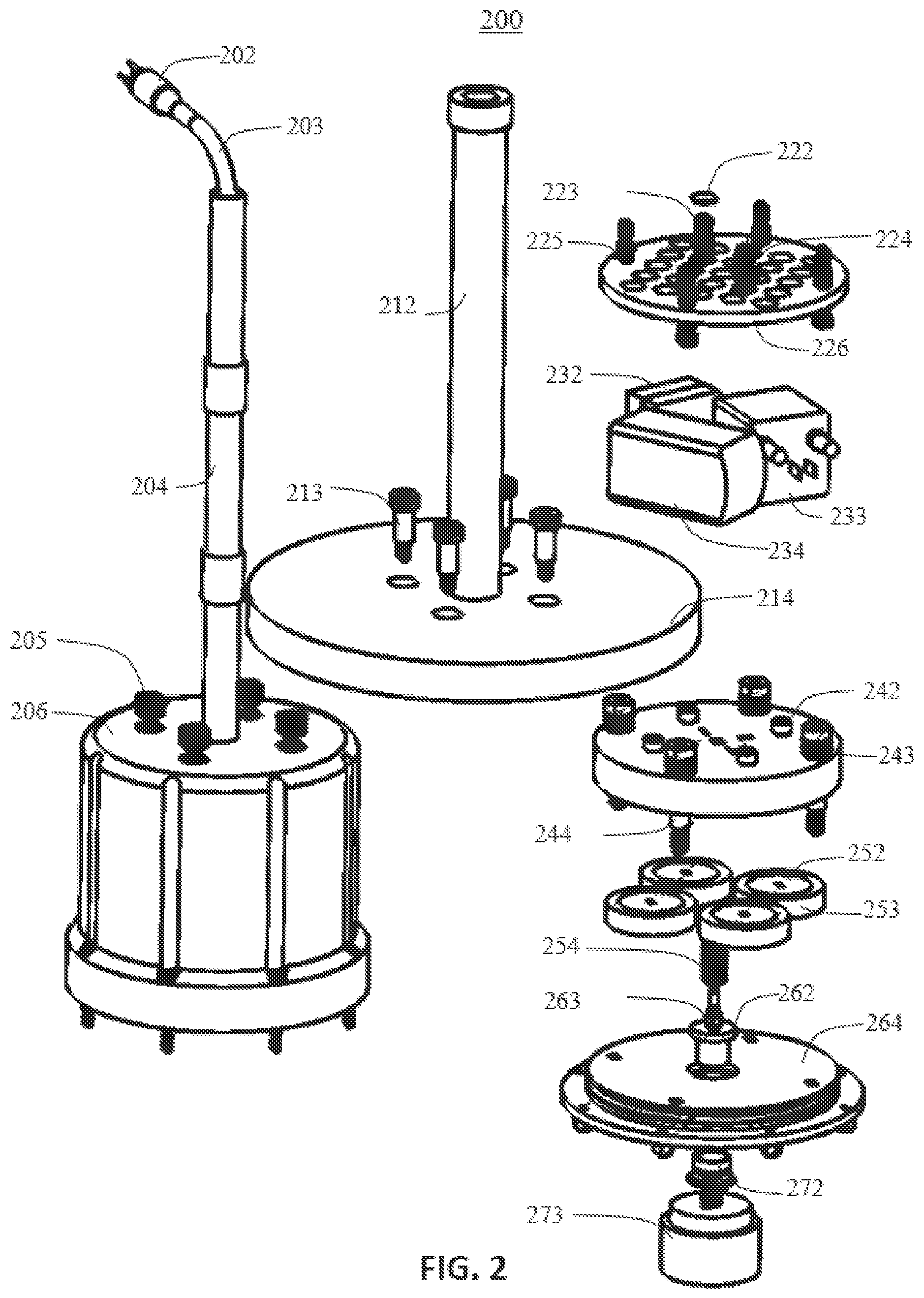 Patent US12590875 Figure 2 – Submersible impact test hammer